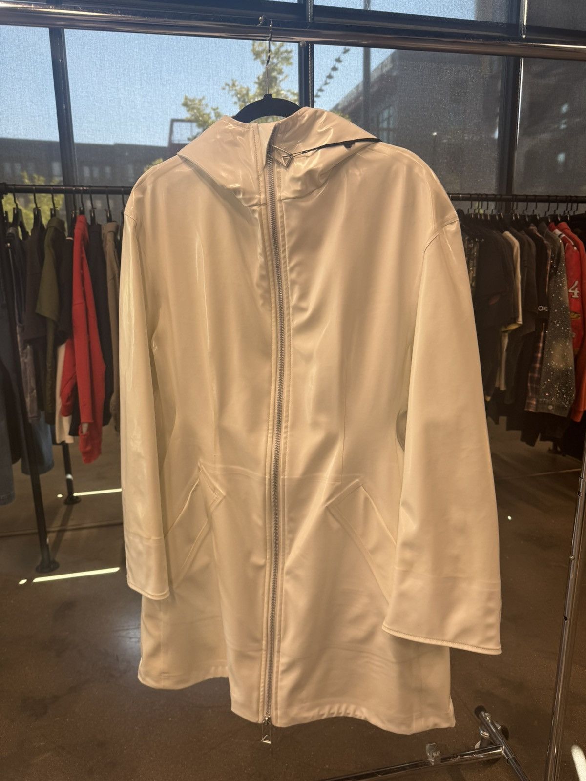 Bottega Veneta Bottega Veneta Leather Coat Size US M / EU 48-50 / 2 - 1 Thumbnail