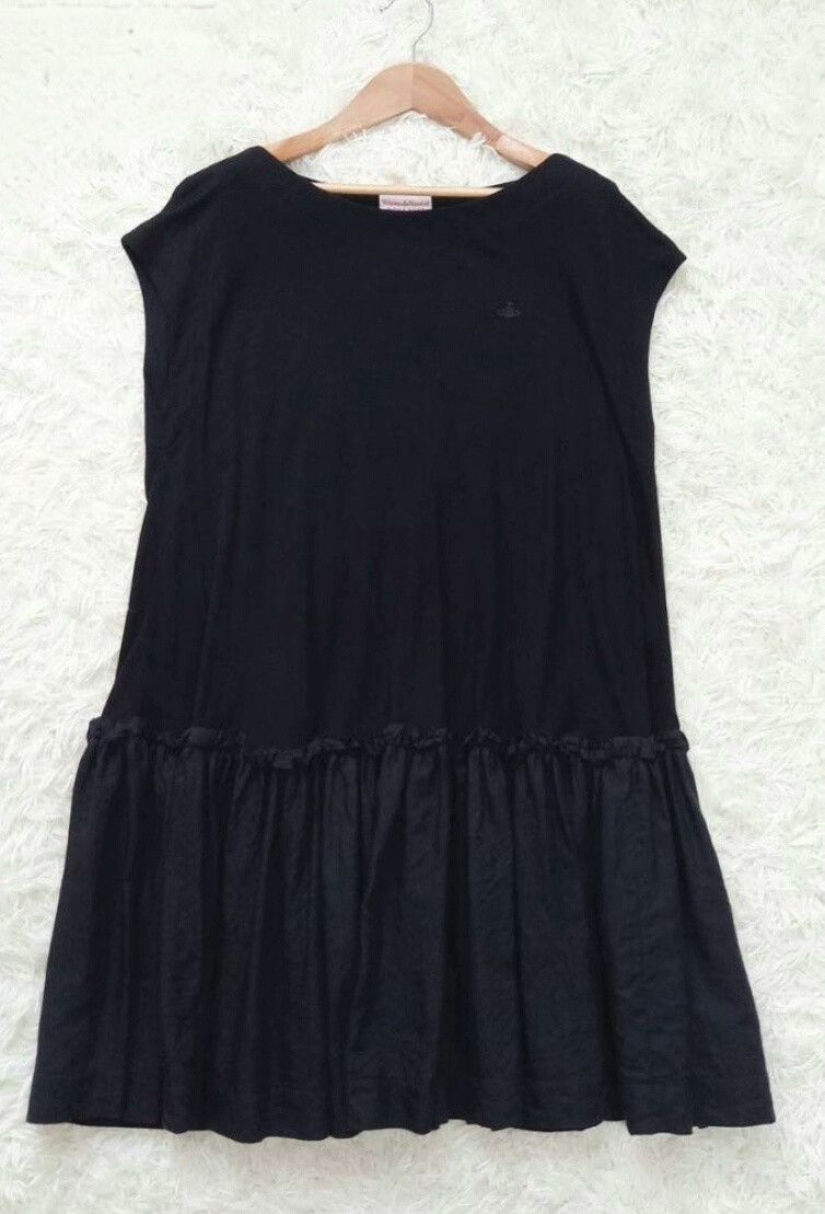 Vivienne Westwood Vivienne Westwood Black A-Line Dress Size M / US 6-8 / IT 42-44 - 1 Thumbnail