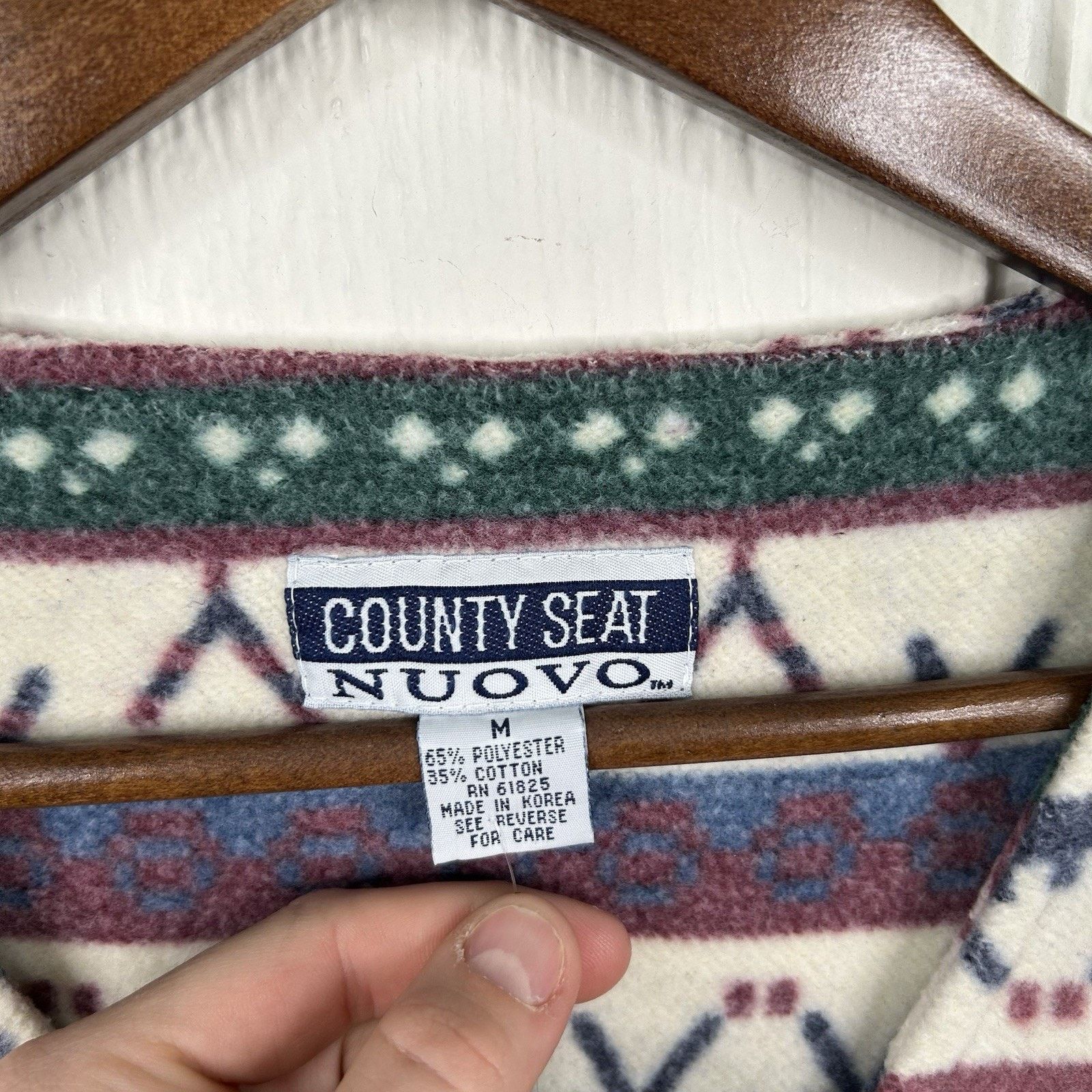 & Other Stories County Seat Nuovo Aztec Button-Up Sweater Vest Medium Size M / US 6-8 / IT 42-44 - 4 Thumbnail