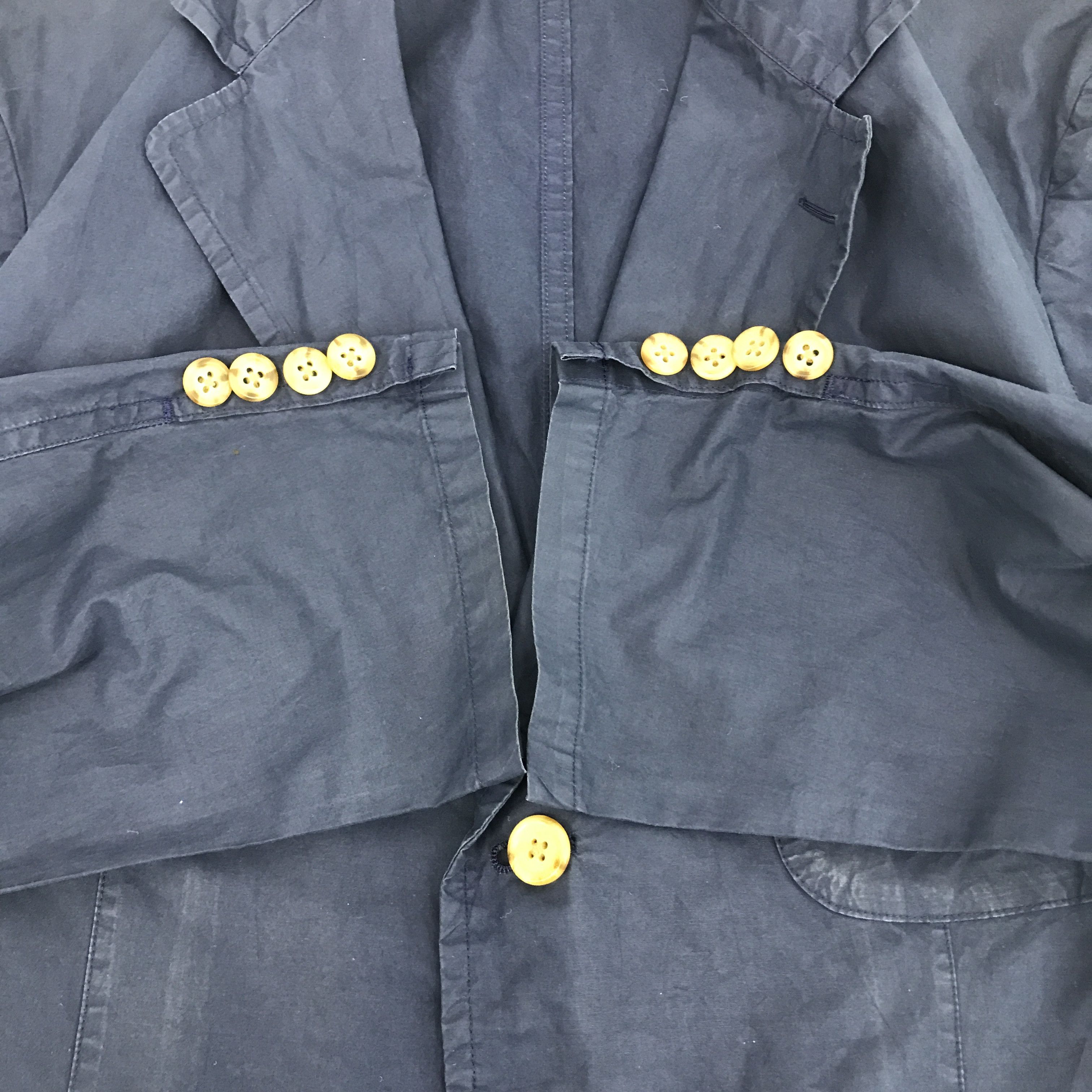 Polo Ralph Lauren Vtg Polo by Ralph Lauren button blazer Jacket faded Size US M / EU 48-50 / 2 - 5 Thumbnail