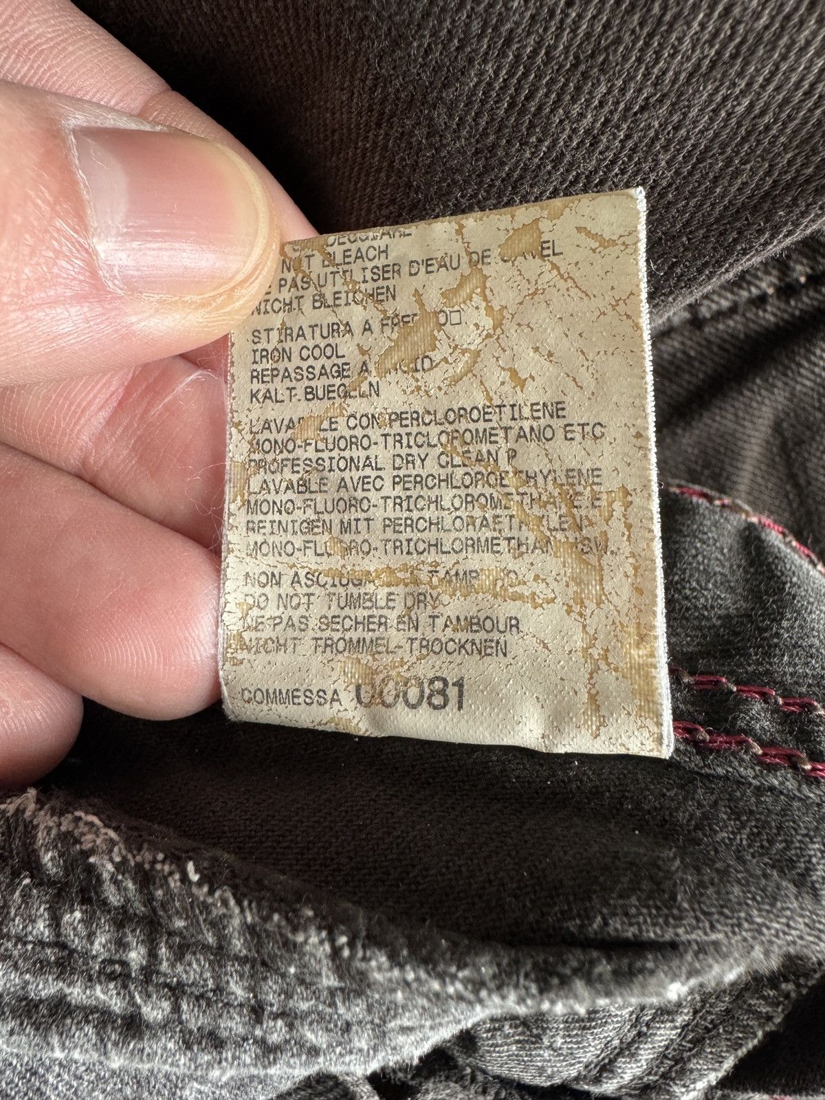 Marithe + Francois Girbaud Marithe Francois Girbaud Vintage Cargo Biker Jeans Size 28" / US 6 / IT 42 - 19 Thumbnail