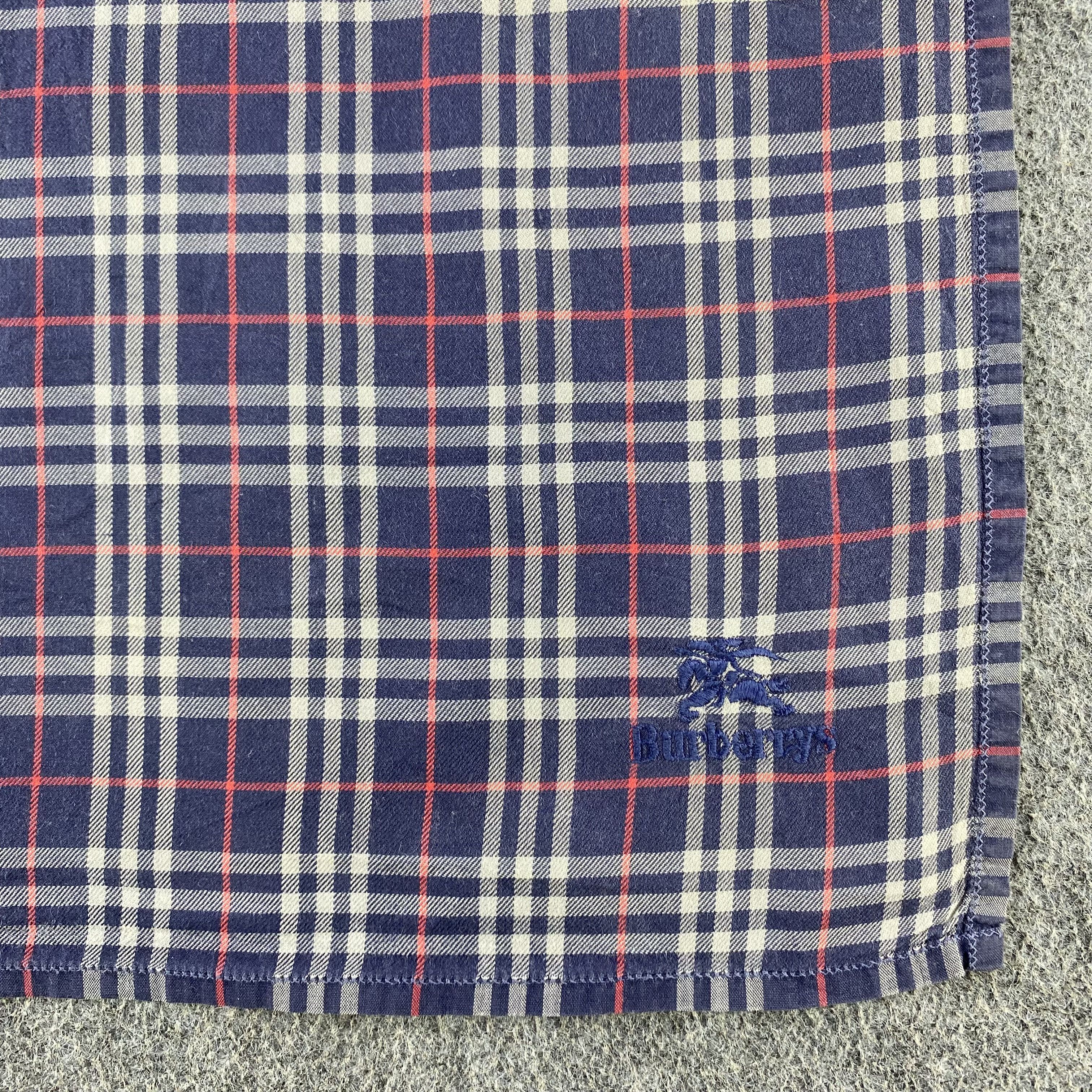 Burberry × Vintage Burberry Handkerchief/Neckerchief/Bandana HC877 Size ONE SIZE - 3 Thumbnail