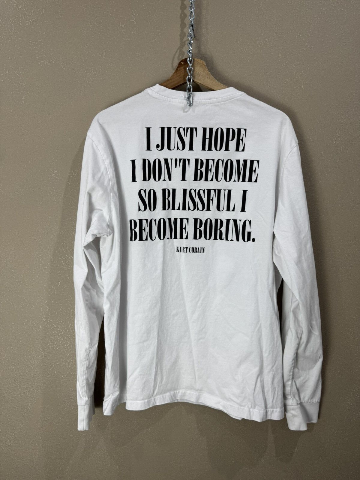 Nirvana Vintage Kurt Cobain Nirvana End Of Music T-shirt Size US L / EU 52-54 / 3 - 2 Thumbnail