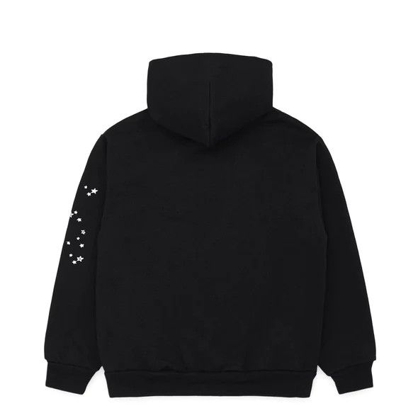 Young Thug SP5DER WORLDWIDE OG Web Hoodie BLACK Large