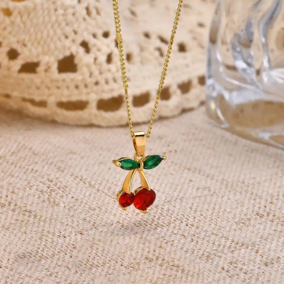 Other Exquisite Cherry Necklace Size ONE SIZE - 1 Thumbnail