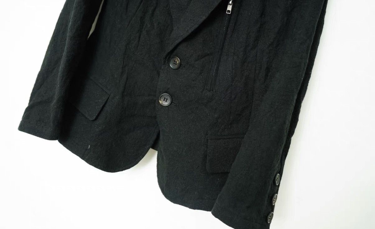Yohji Yamamoto Yohji Yamamoto Jacquard Embroidered Blazer Size US S / EU 44-46 / 1 - 6 Thumbnail