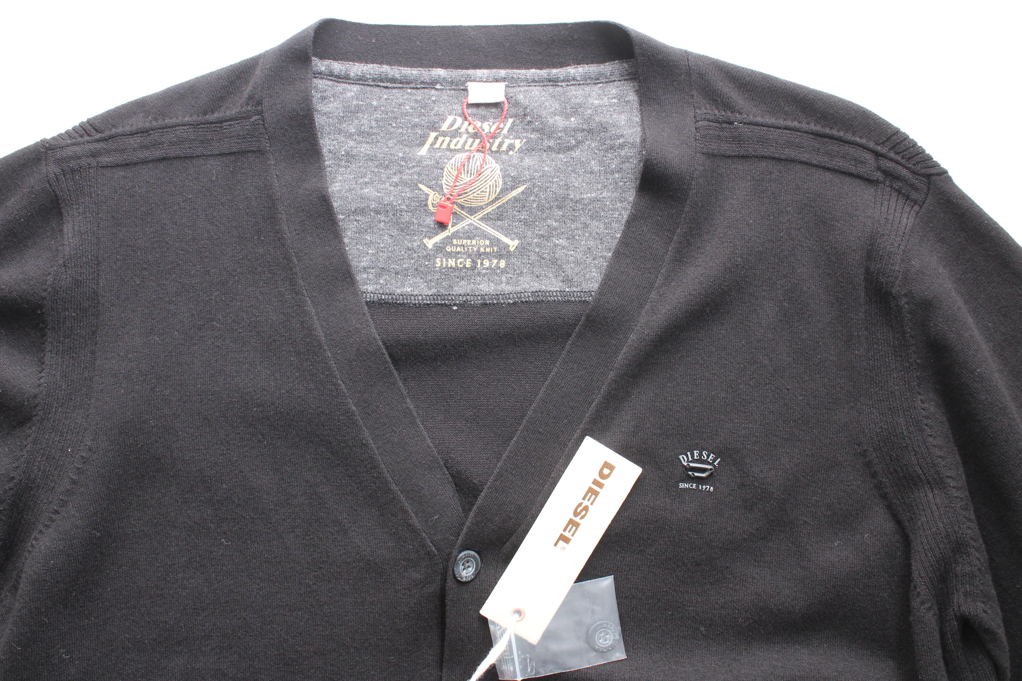Diesel Diesel Sweater Cardigan Mens Size L Vintage Hype Size US L / EU 52-54 / 3 - 11 Thumbnail