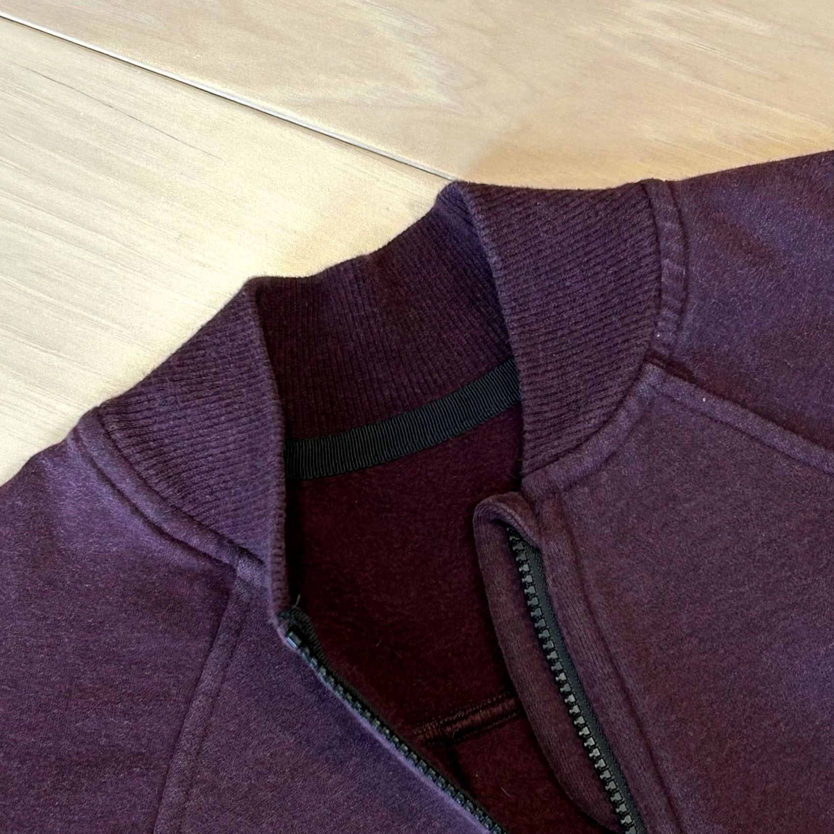Lululemon Lululemon Pleat To Street Bomber Jacket Women’s 6 Burgundy Distressed Size M / US 6-8 / IT 42-44 - 5 Thumbnail