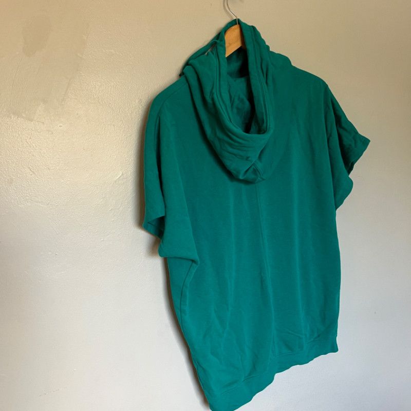 Nike Nike Hooded Short-Sleeve Pullover Teal Size S Size S / US 4 / IT 40 - 3 Thumbnail