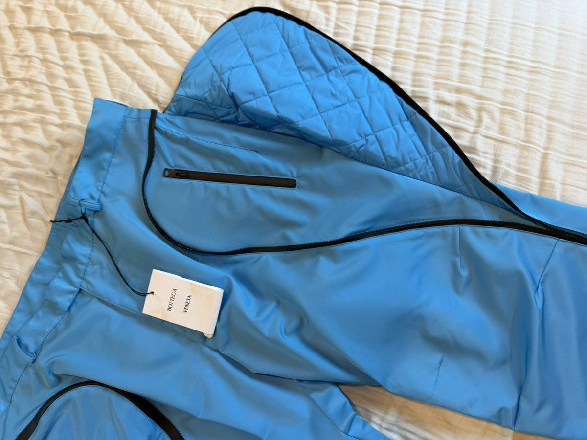 Bottega Veneta Bottega Veneta FW20 Technical Zip Pant – Blue – Size 54 Size US 34 / EU 50 - 3 Thumbnail