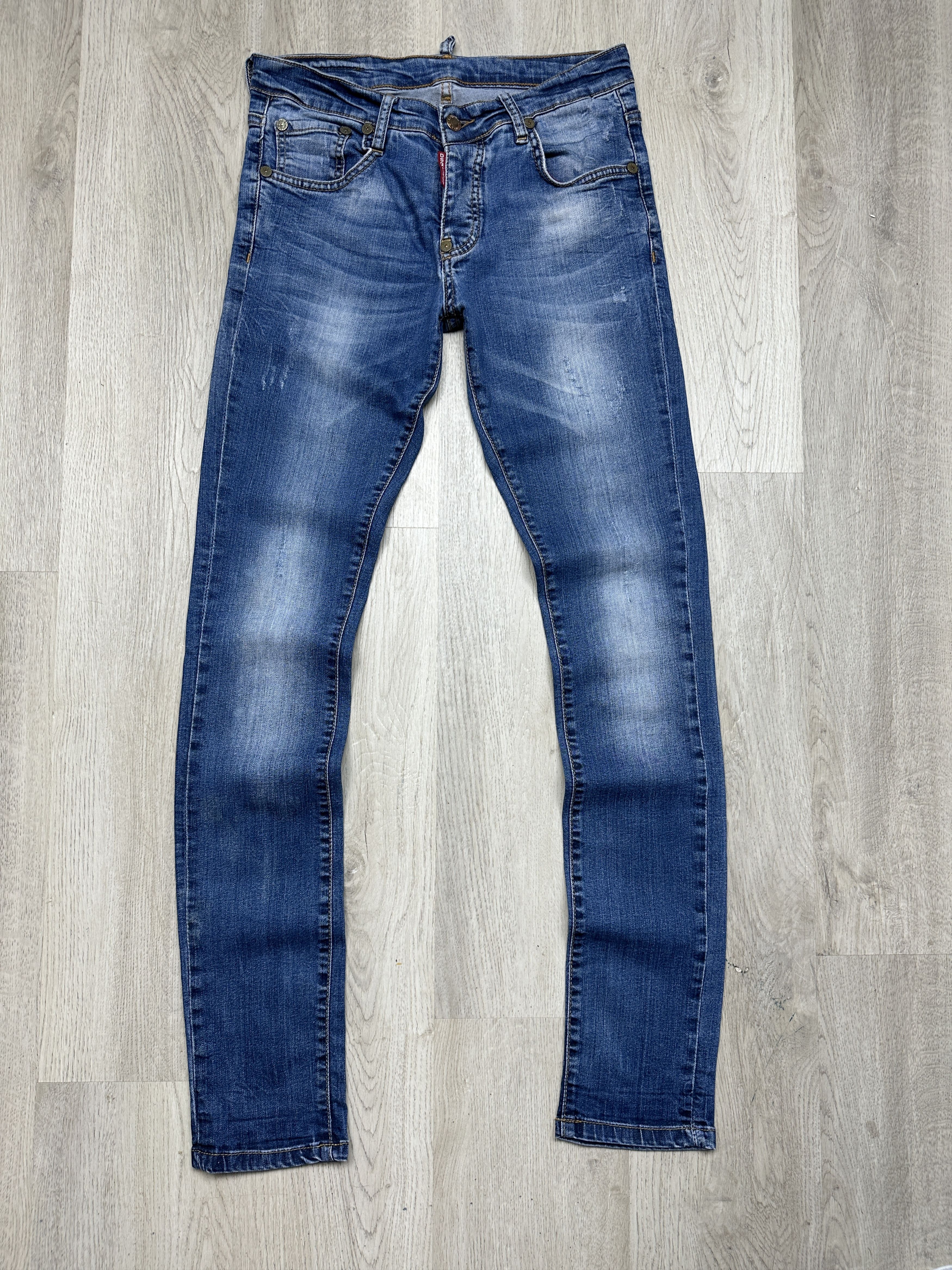 Dsquared2 Dsquared2 Vintage Denim Pants Super Skinny Jeans Size US 32 / EU 48 - 1 Thumbnail
