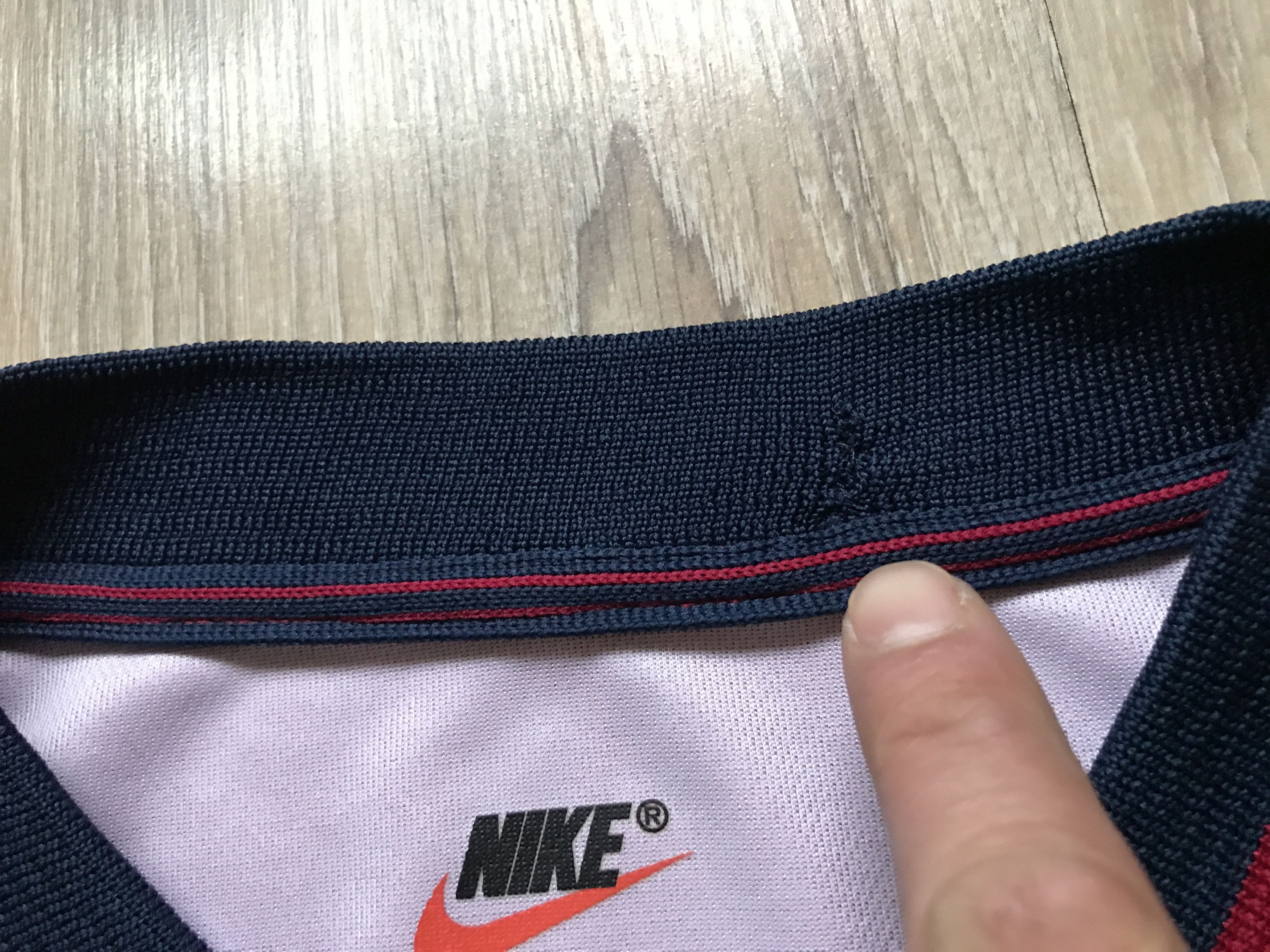 Nike Vintage Nike Barcelona Home Shirt 1998-1999 Size US XL / EU 56 / 4 - 8 Thumbnail