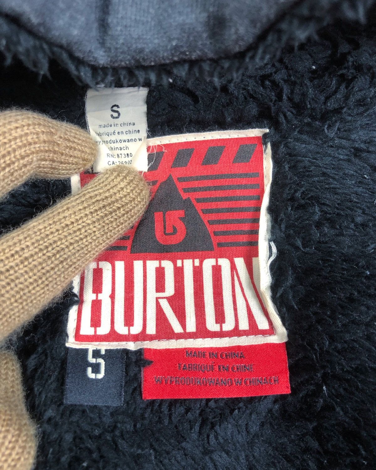 Burton × Vintage Rare Burton Snowboard Checkered Hoodie Size US S / EU 44-46 / 1 - 10 Thumbnail