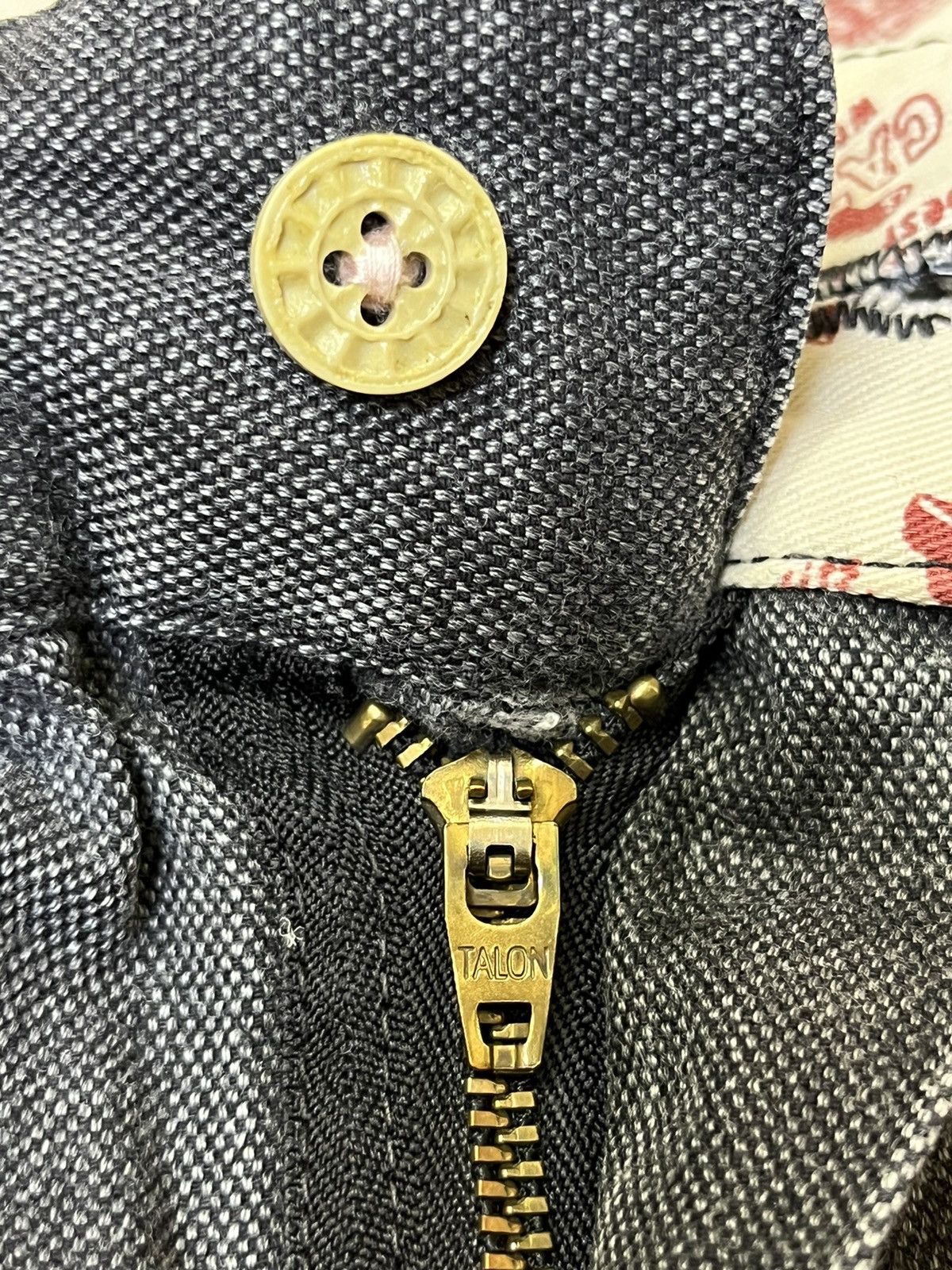 Toyo Enterprises VINTAGE CAT’S PAW WORK CLOTHING CHINO PANTS Size US 32 / EU 48 - 16 Thumbnail
