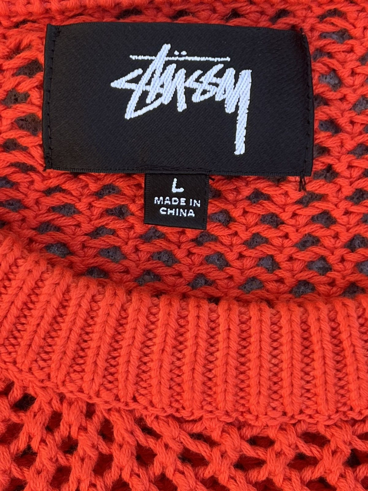 Stussy Stussy Colorblock Sweater Size US L / EU 52-54 / 3 - 3 Thumbnail
