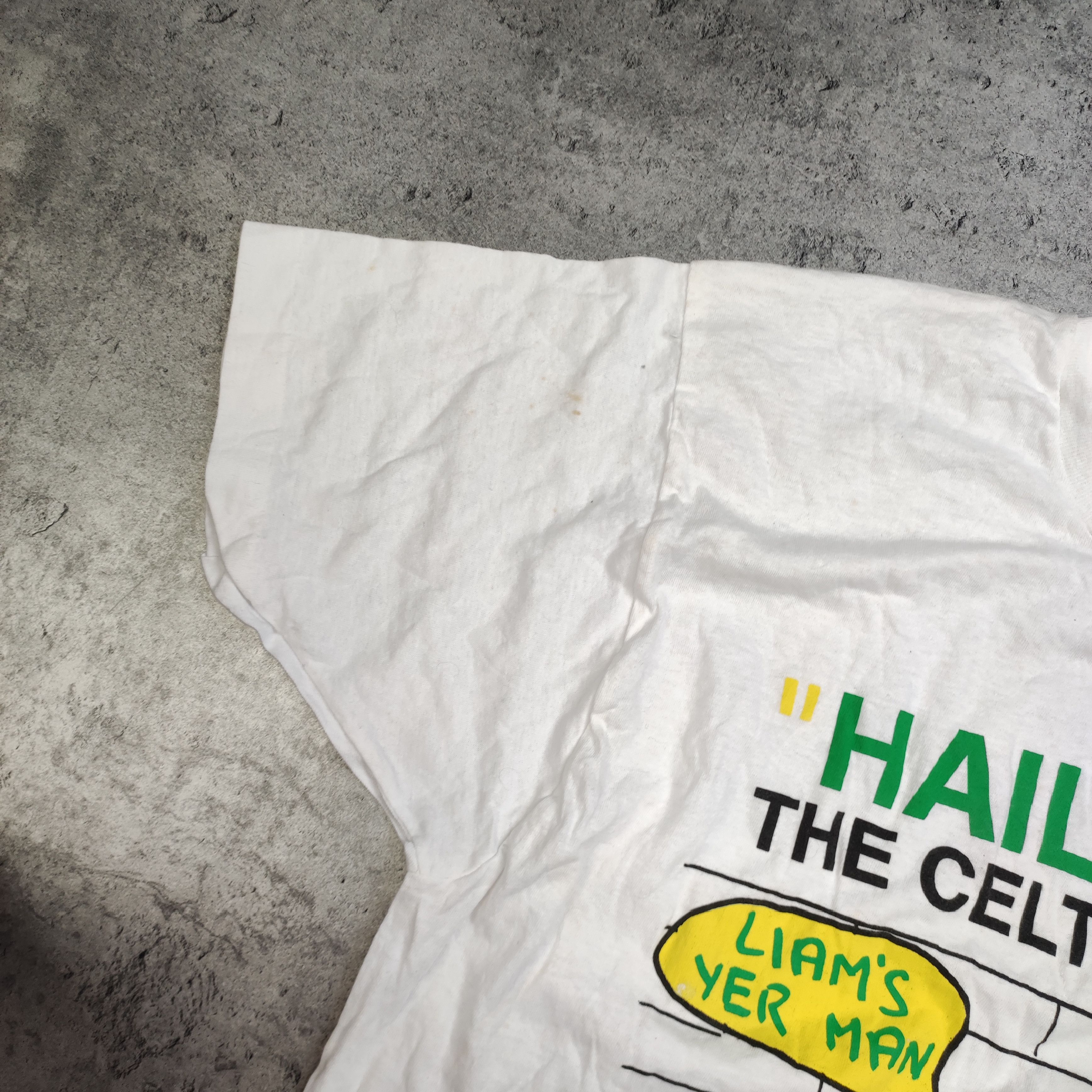 Vintage Vintage RARE 90s Celtic Glasgow Football x The Simpson Tee Size US XL / EU 56 / 4 - 5 Thumbnail