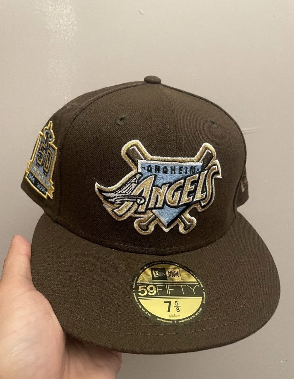 New Era Ecap city Anaheim angels icy size 7 5/8 brand new sold out Size ONE SIZE - 1 Thumbnail