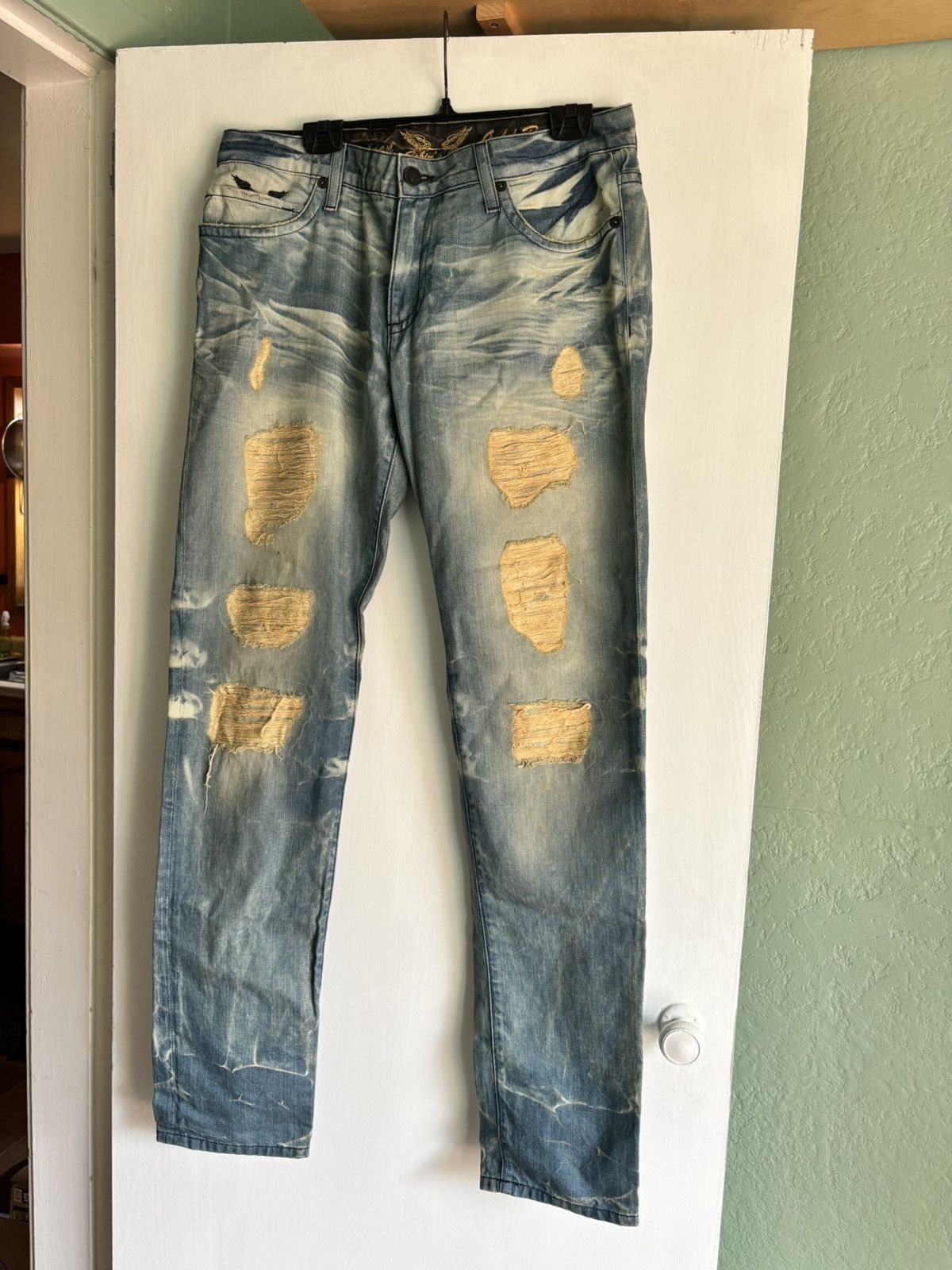 Robins Jeans ROBIN’S JEAN (STAR / Straight) Ultra Rare size 34 Size US 34 / EU 50 - 3 Thumbnail