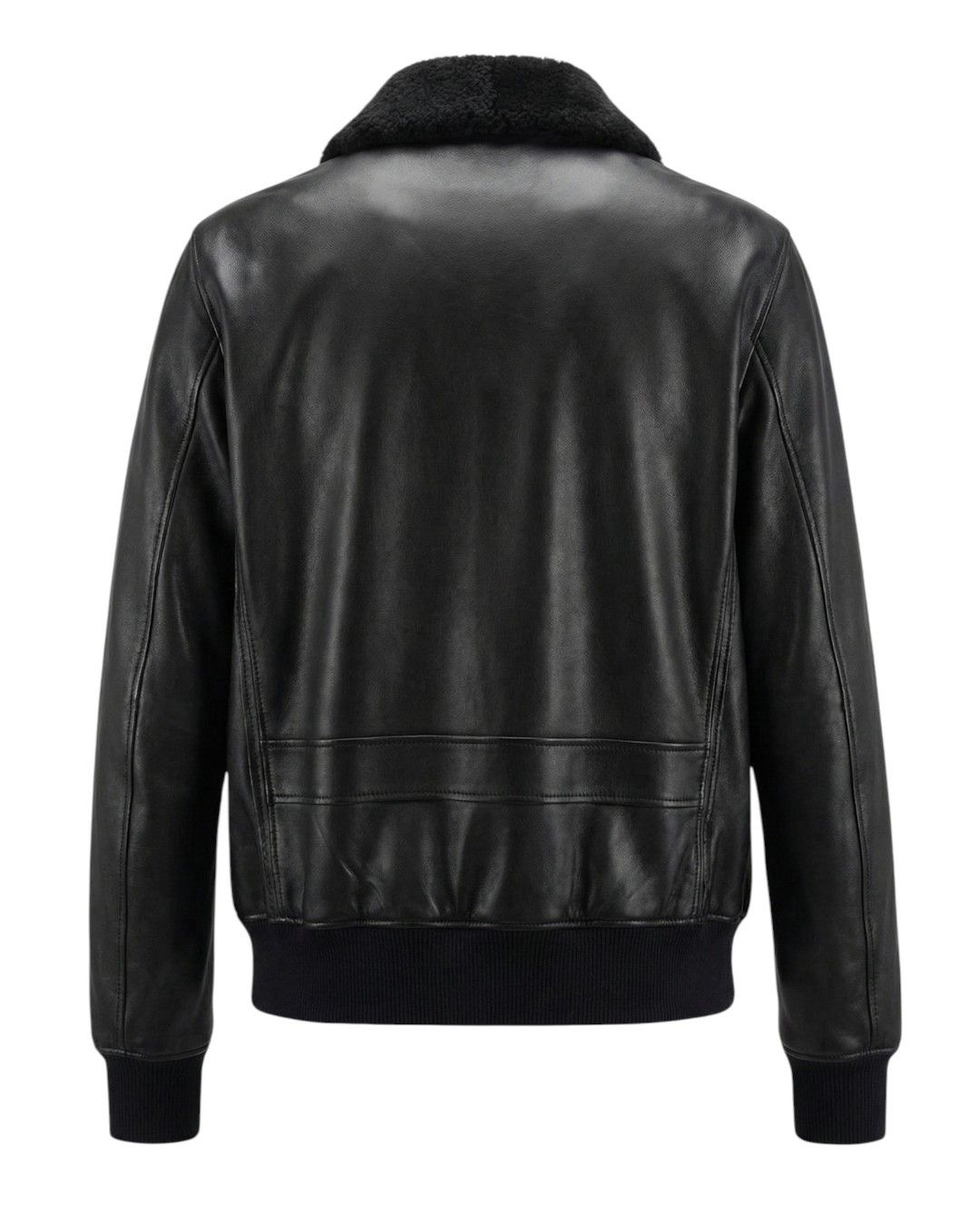 Yves Saint Laurent ARCHIVE LEATHER BOMBER JACKET BY TOM FORD Size US L / EU 52-54 / 3 - 2 Thumbnail