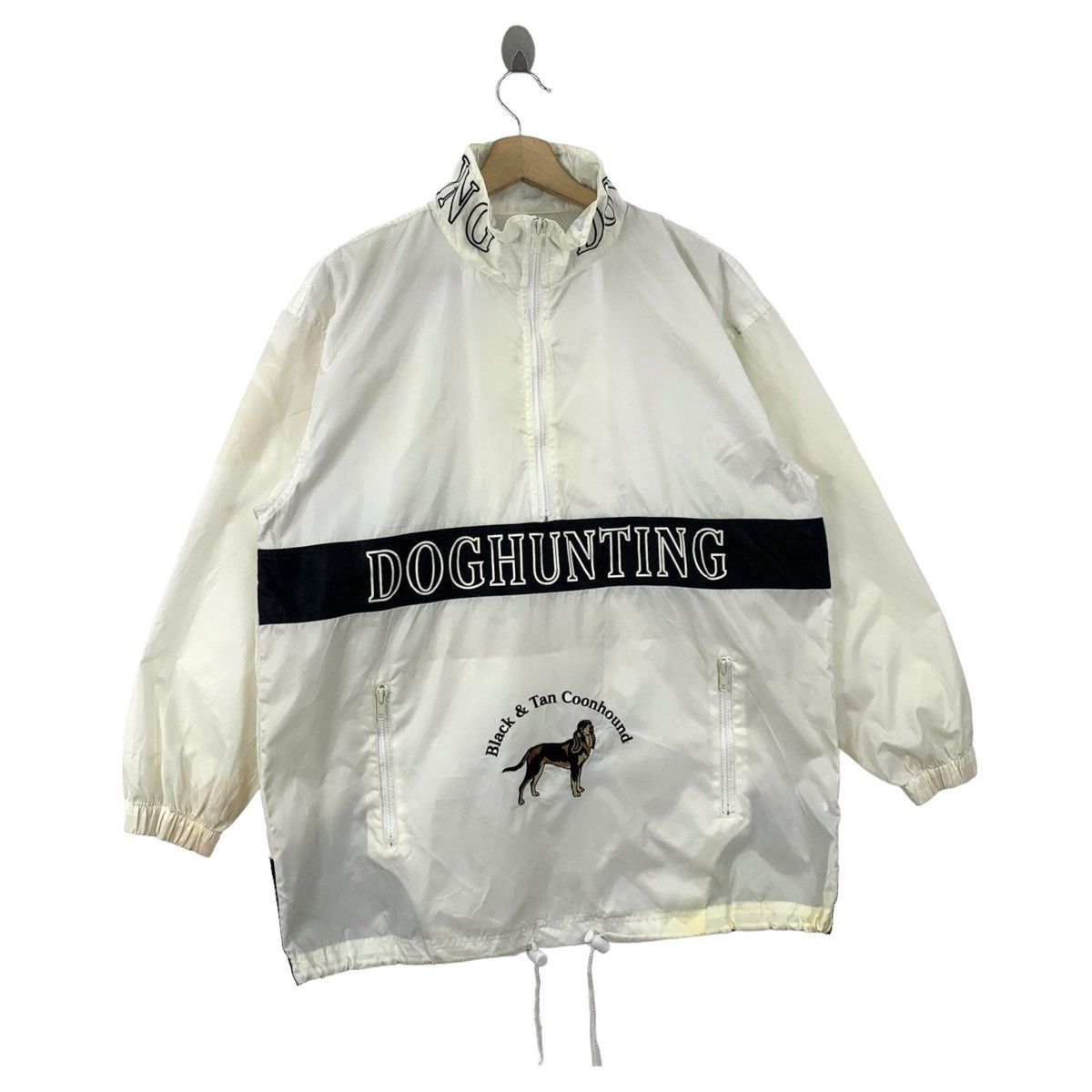 Vintage Vintage DOG HUNTING Sport Club Half Zipper Anorak Jacket Size US XL / EU 56 / 4 - 9 Thumbnail