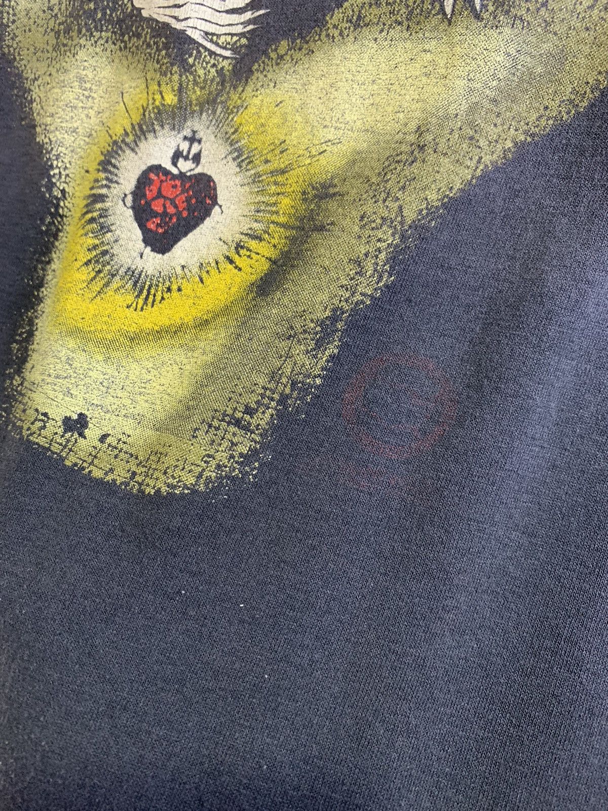 Band Tees × Vintage Vintage Distressed Danzig Summer 87 Tshirt Size US XL / EU 56 / 4 - 4 Thumbnail