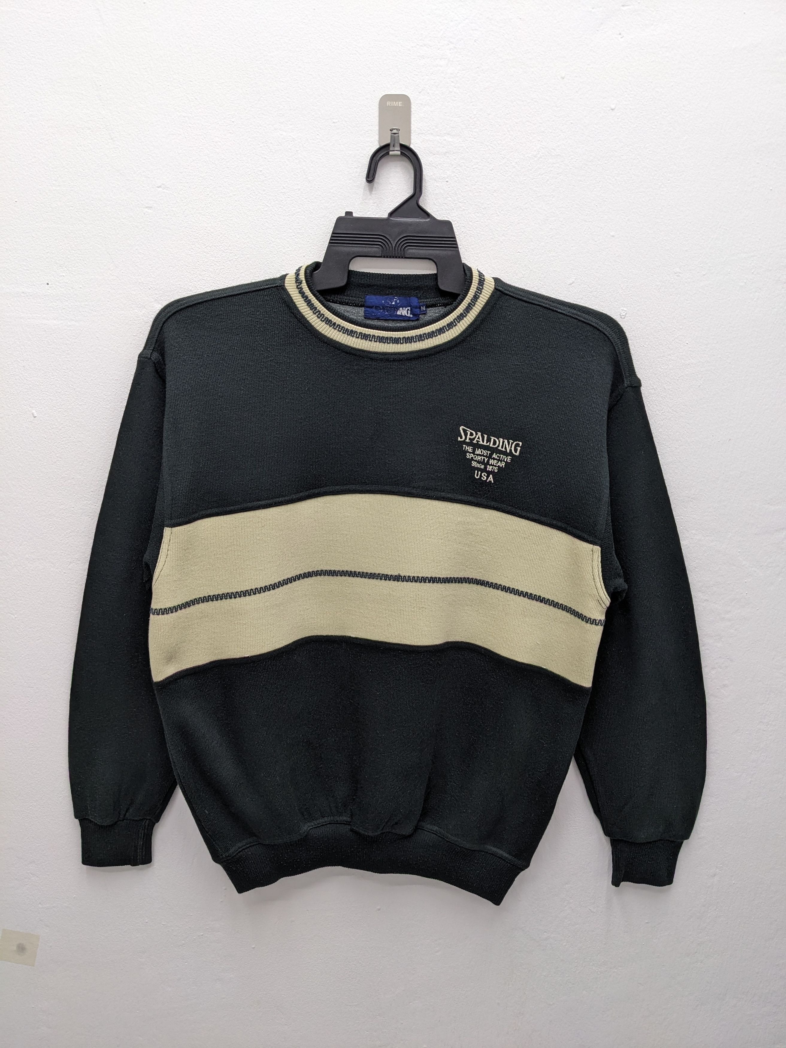 Spalding VINTAGE SPALDING ACTIVE SPORTY WEAR USA SWEATSHIRT Size US M / EU 48-50 / 2 - 2 Thumbnail