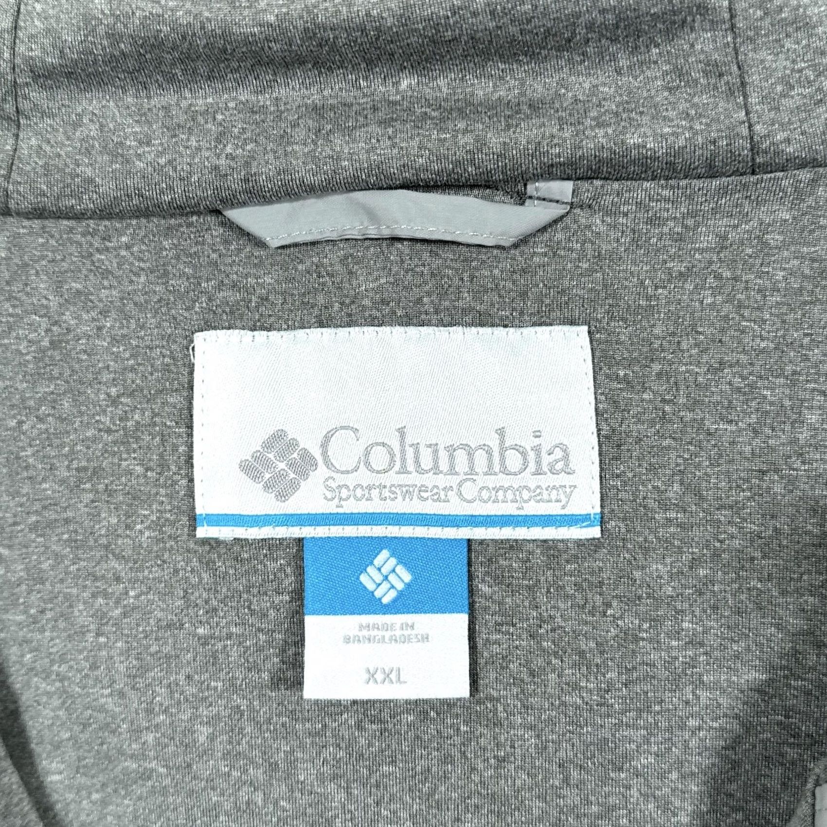 Vintage Columbia Oroville Creek Jacket Mens 2XL Gray Lined Hooded Waterproof Windbreaker Jacket Size US XXL / EU 58 / 5 - 7 Thumbnail