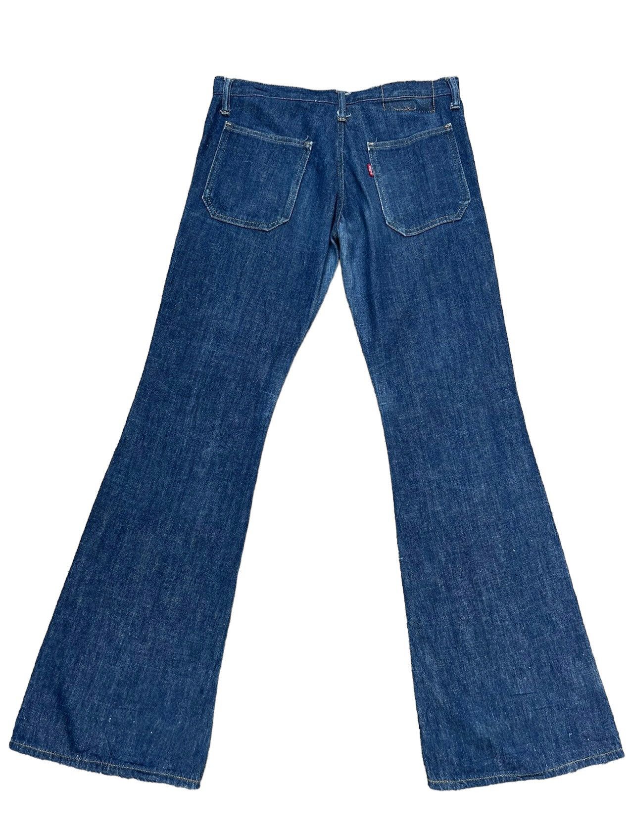 Edwin Vintage 70s Edwin Light Denim Super Flare Jeans Size US 30 / EU 46 - 2 Thumbnail