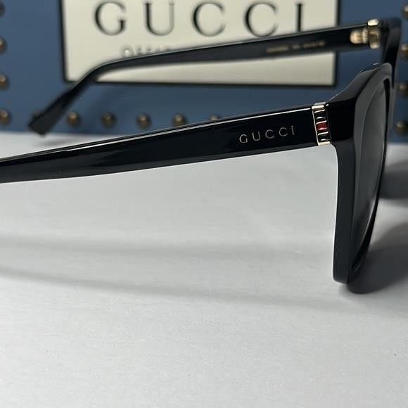 Gucci GUCCI Grey Gradient Butterfly Ladies Sunglasses GG0459S 001 Size ONE SIZE - 13 Thumbnail
