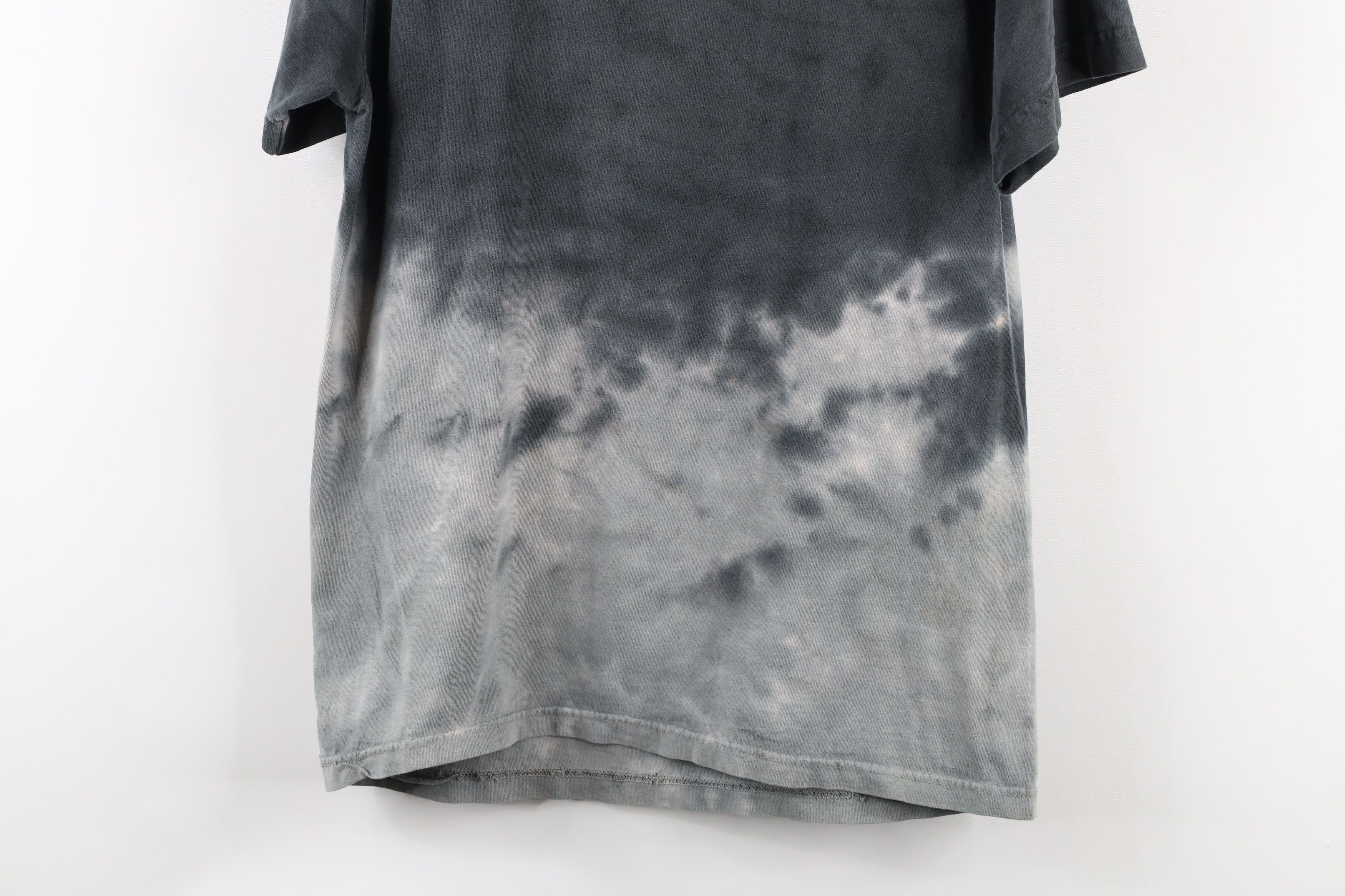 Vintage Vintage 90s Streetwear Bones Spider Web Acid Wash T-Shirt Size US S / EU 44-46 / 1 - 13 Thumbnail