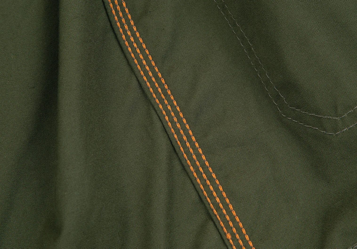 Junya Watanabe Olive Work Jacket with French Fabric, Size S Size US S / EU 44-46 / 1 - 14 Thumbnail