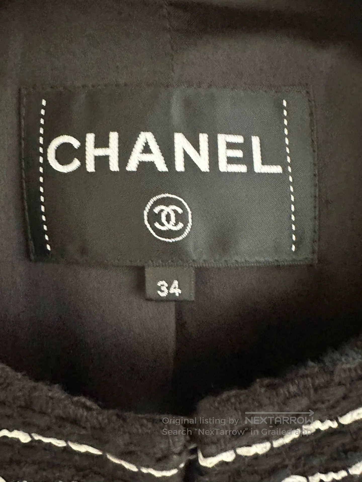 Chanel Chanel 23A Plaid Mid-Length Coat. Size US XS / EU 42 / 0 - 3 Thumbnail