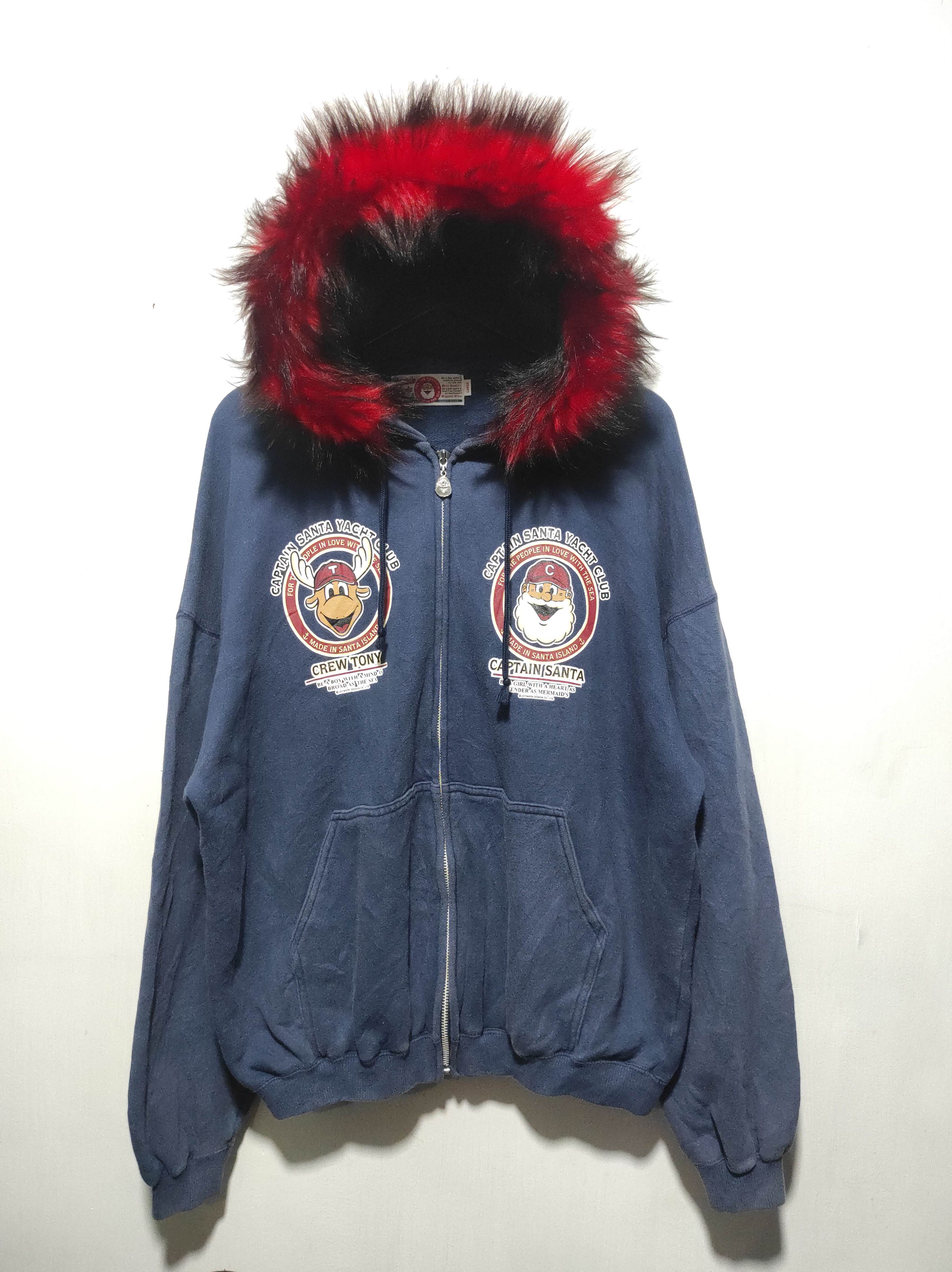 If Six Was Nine Captain Santa Zip Fur Hoodie IfSixWasNine LGB style Size US L / EU 52-54 / 3 - 3 Thumbnail