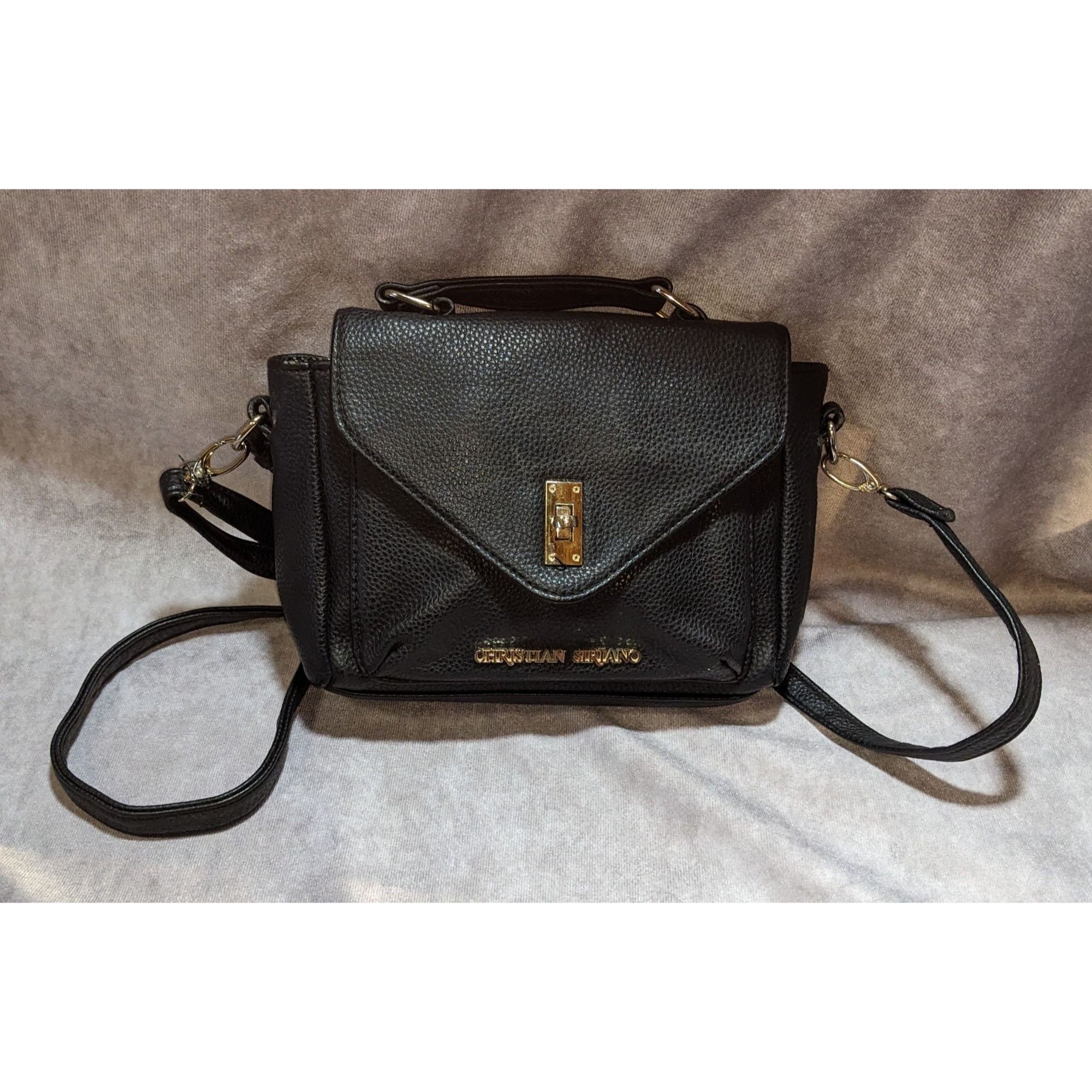 Christian Siriano Christian Siriano Black Crossbody Bag With Silver-Tone Detai Size ONE SIZE - 5 Thumbnail