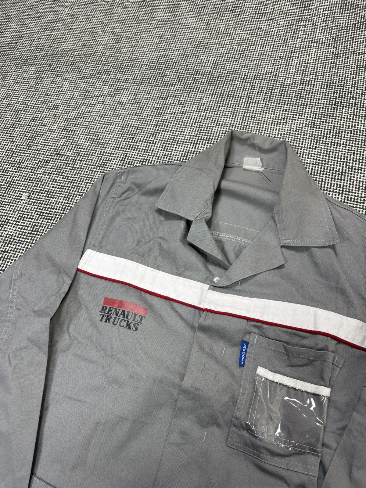 Other 80s Lafodex Renault Trucks work jacket mechanic chore coat Size US M / EU 48-50 / 2 - 5 Thumbnail