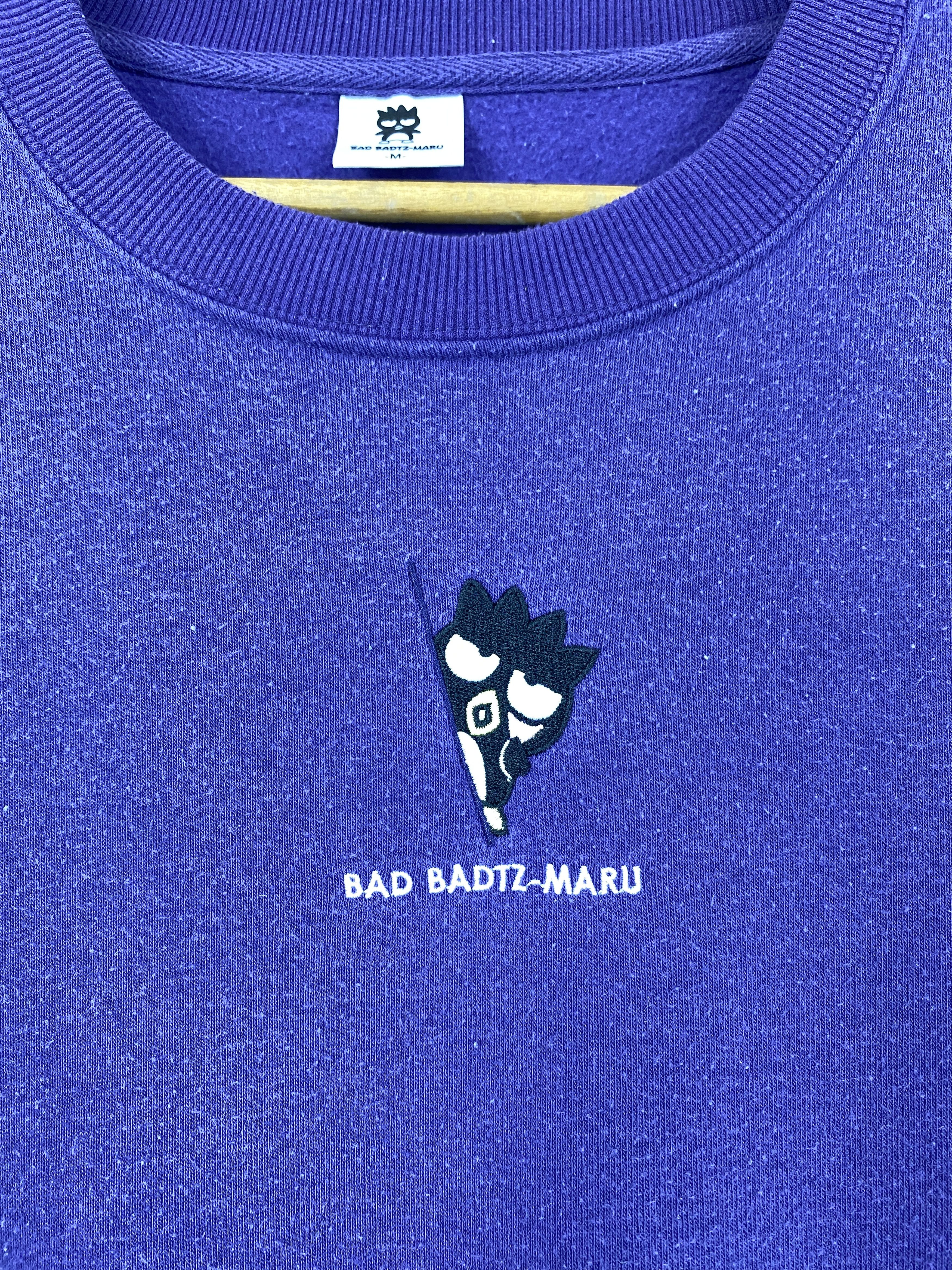 Japanese Brand Bad Badtz-Maru Central Logo Pullover Sweatshirt SH0138 Size US M / EU 48-50 / 2 - 6 Thumbnail