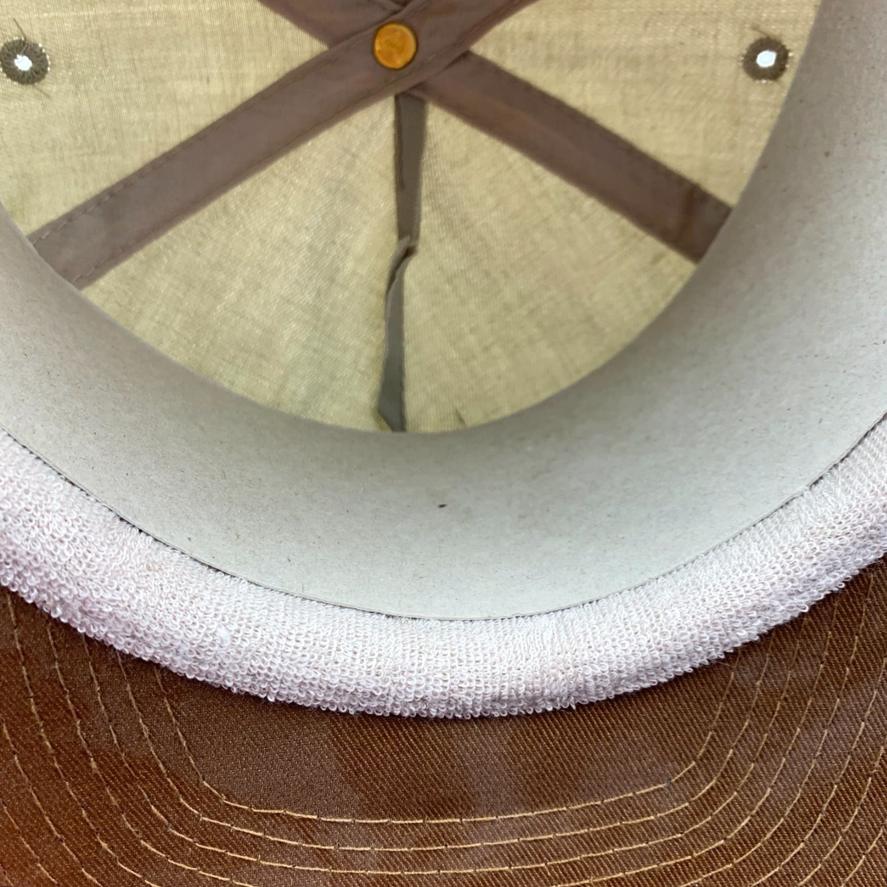 Vintage VINTAGE Whiskerthon 2000 Brown Snapback Trucker Hat Cap Mens Ladies Adults One Size Brown Polycotton Cap Snapback Trucker 2000s Size ONE SIZE - 6 Thumbnail
