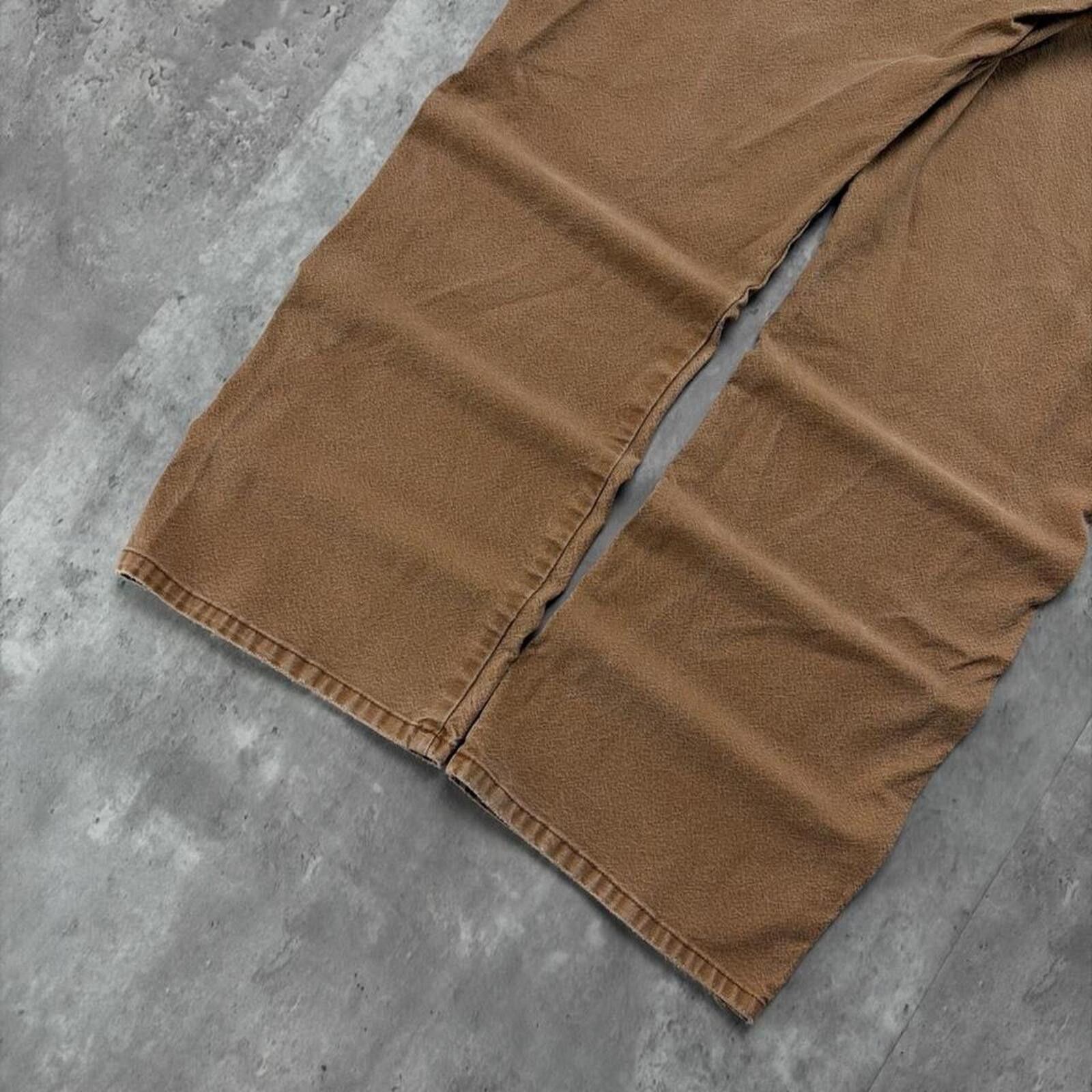 Dickies Y2K Tan Dickies Grunge Baggy Carpenter Skater Pants Size US 38 / EU 54 - 3 Thumbnail