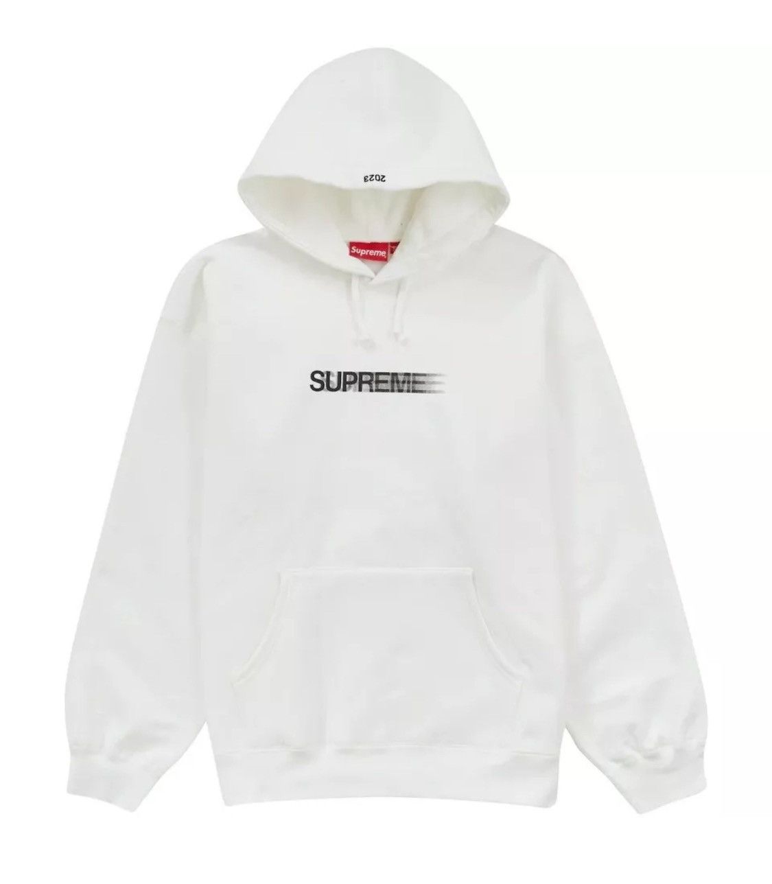 Supreme Motion Logo Hoodie White | Grailed