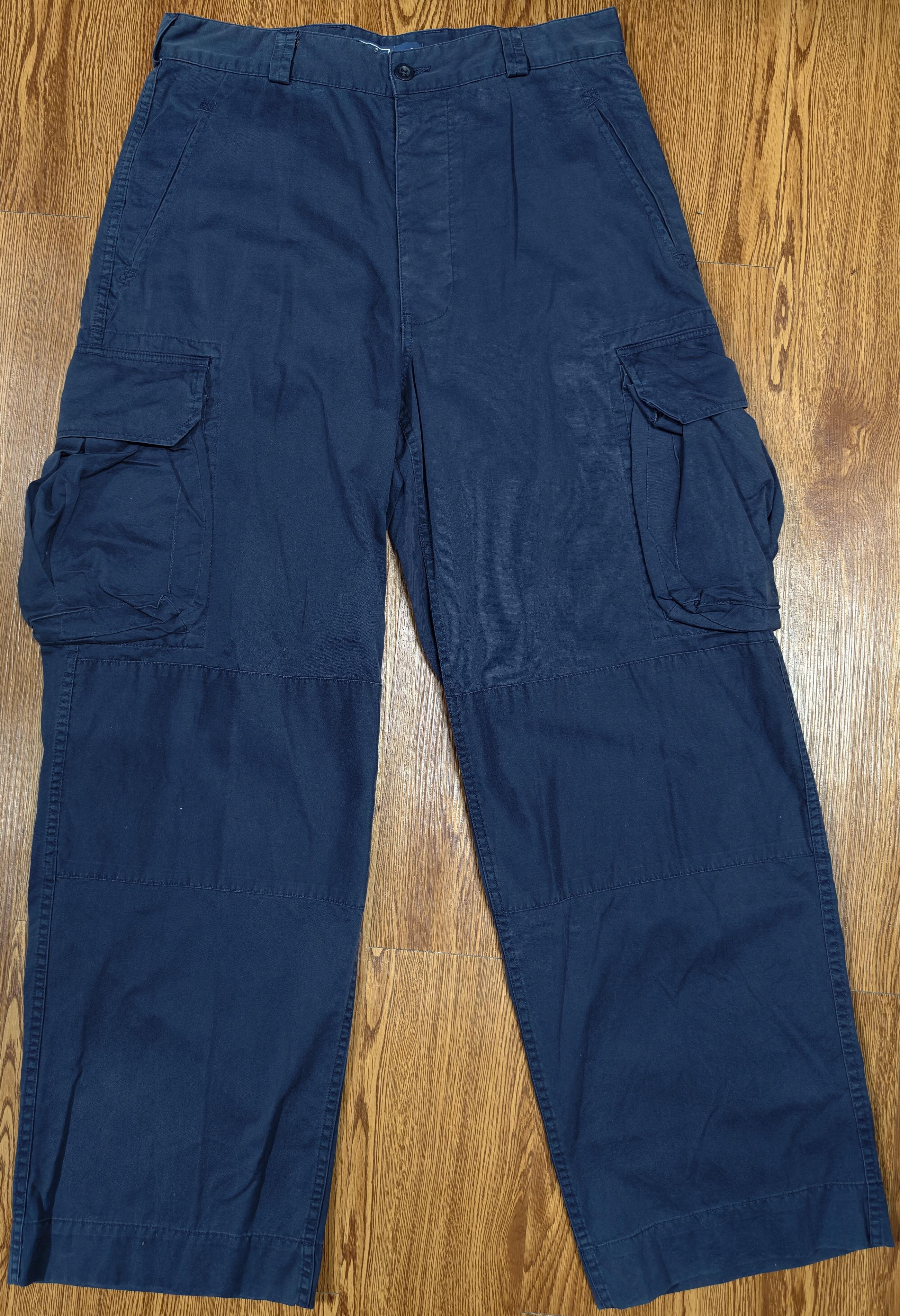 Polo Ralph Lauren Ralph Vintage Nylon Multi-Pocket Cargo Pant Size US 33 - 1 Thumbnail
