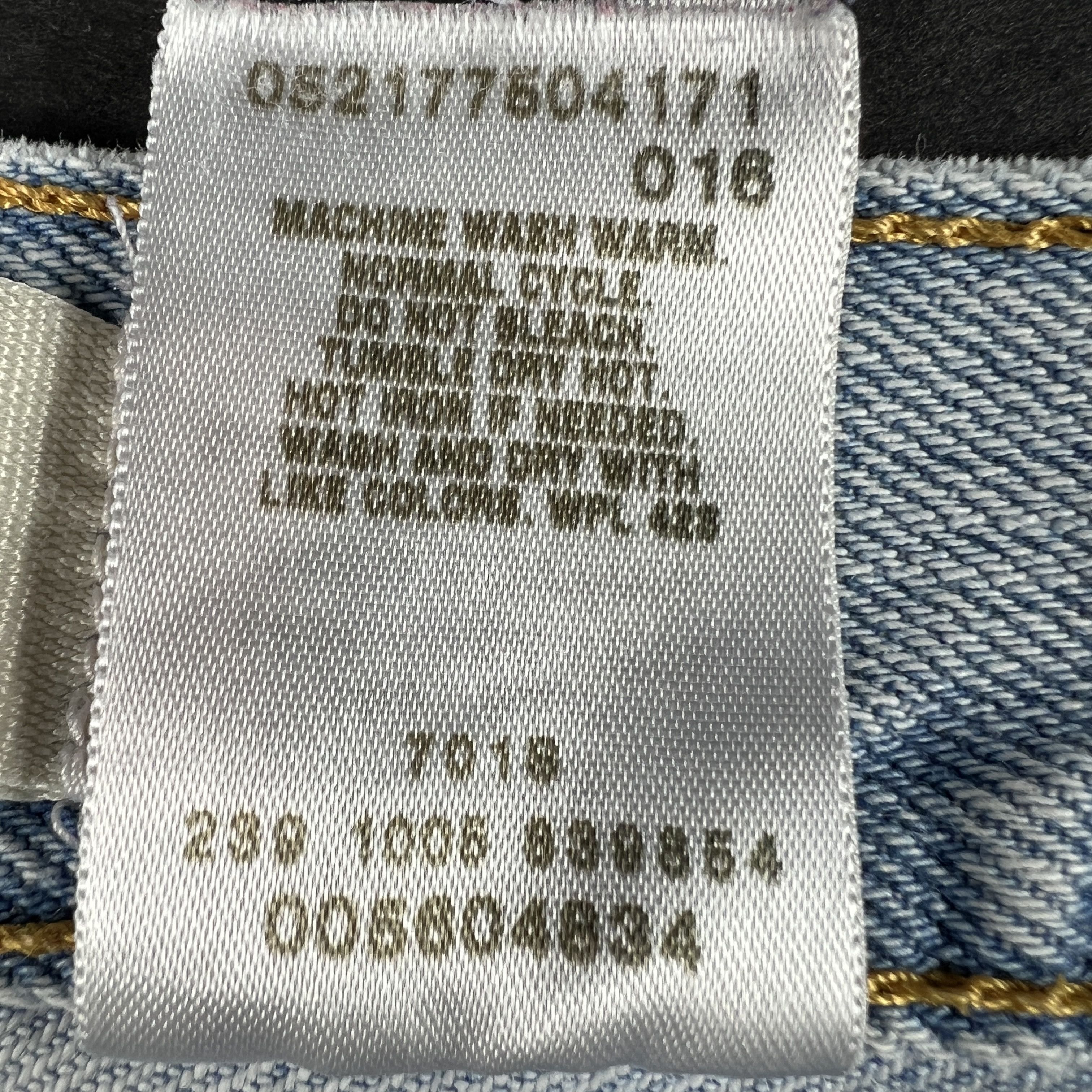 Levi's × Vintage Y2K Levi's Jeans 560 Loose Tapered Light Blue Faded Denim Size US 38 / EU 54 - 9 Thumbnail