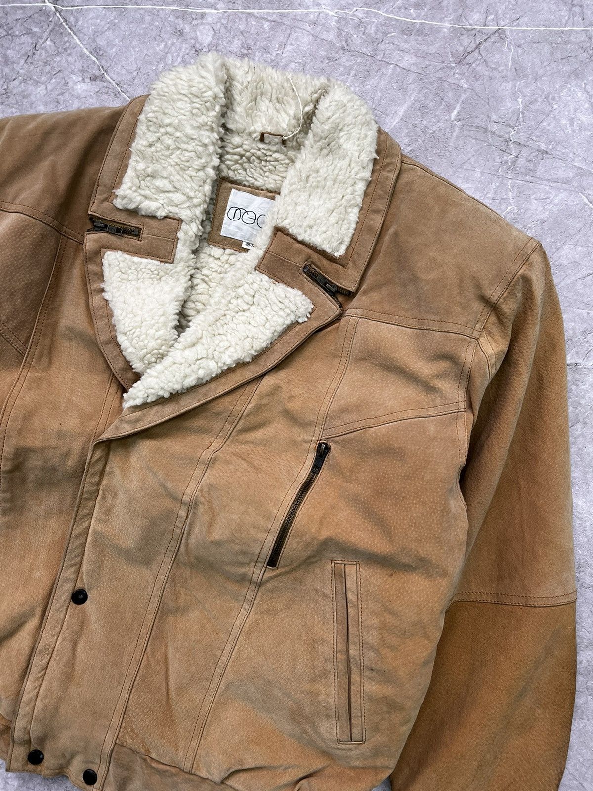 Leather × Vintage Vintage Suede Fringe Cowboy Western Leather Jacket Hype Rare Size US M / EU 48-50 / 2 - 5 Thumbnail