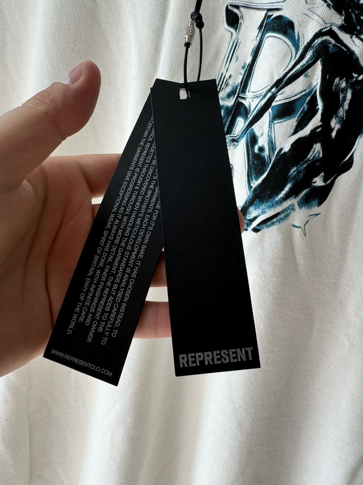 Represent Clo. Represent Chrome Spirit T-Shirt Size US L / EU 52-54 / 3 - 4 Thumbnail