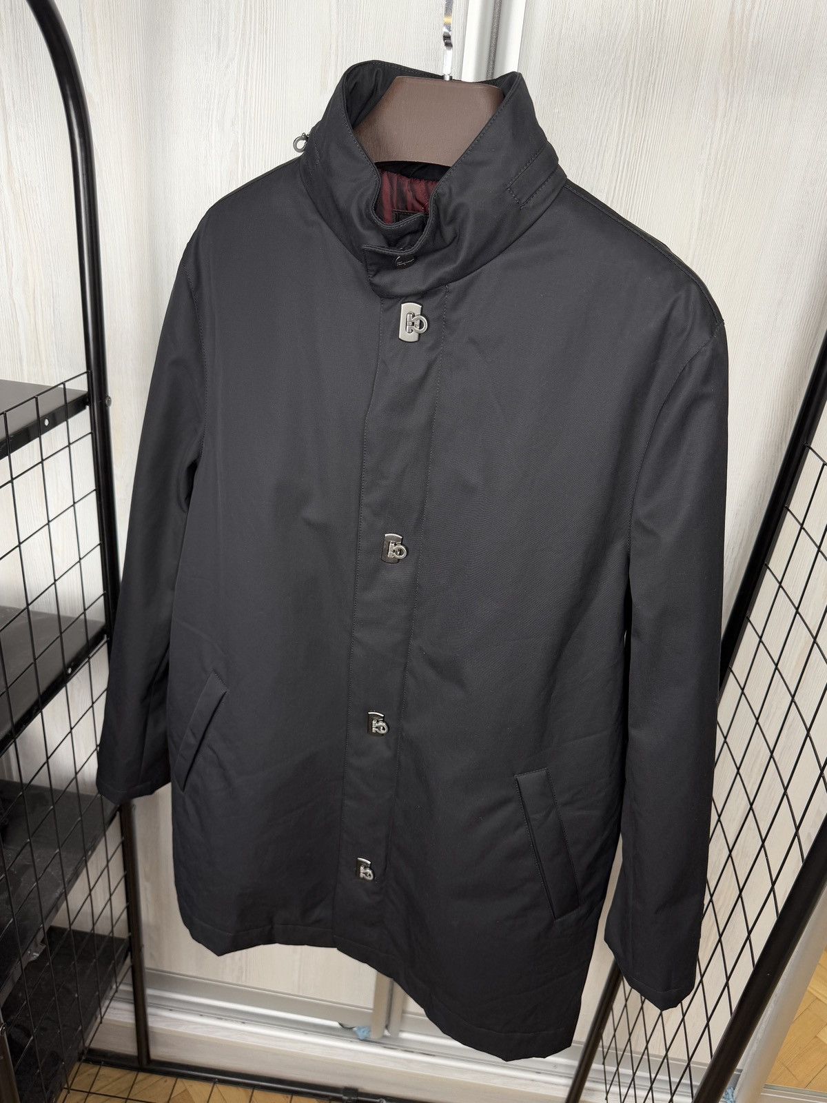 Salvatore Ferragamo Salvatore Ferragamo Winterproof Coat Cotton Filled Hooded 48 Size US M / EU 48-50 / 2 - 6 Thumbnail