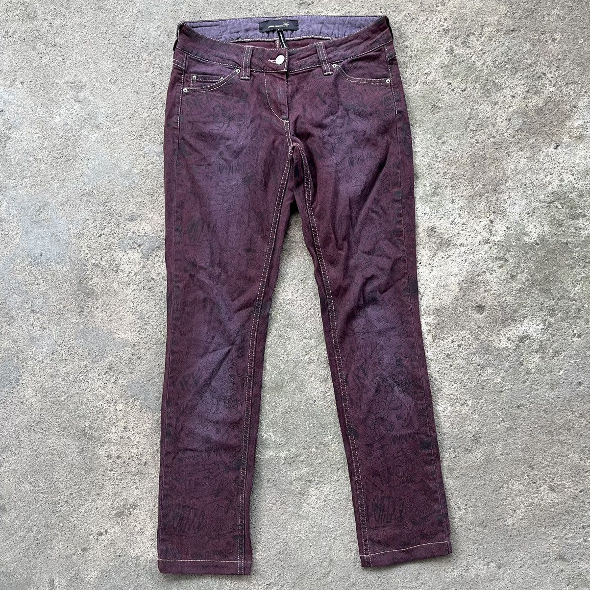 Designer × Isabel Marant × Vintage Isabel Marant Full Print Pants Size 29" - 1 Thumbnail