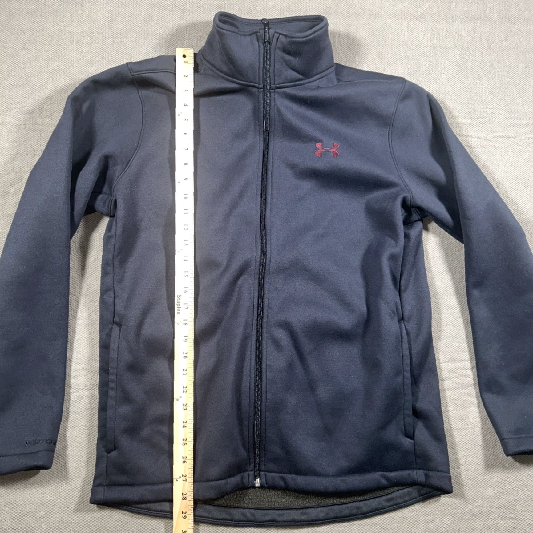 Under Armour Under Armour Storm Full Zip Jacket Mens L Black Fleece Lined Zip Sweatshirt Regular Size Shirt Size US L / EU 52-54 / 3 - 5 Thumbnail