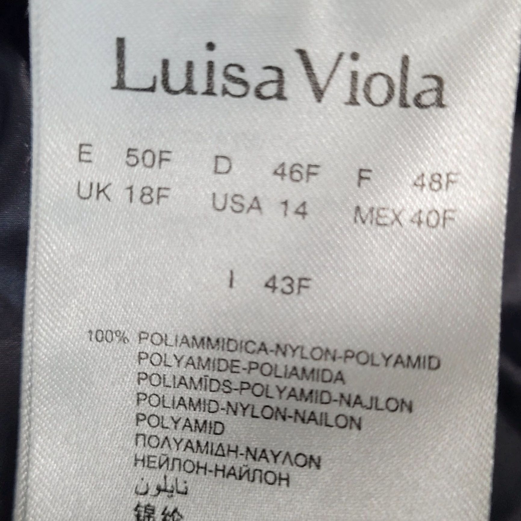 Vintage Luisa Viola Black Quilted Imbottito Full Zip & Snap Jacket Italy Made US Size 14 Size XL / US 12-14 / IT 48-50 - 3 Thumbnail