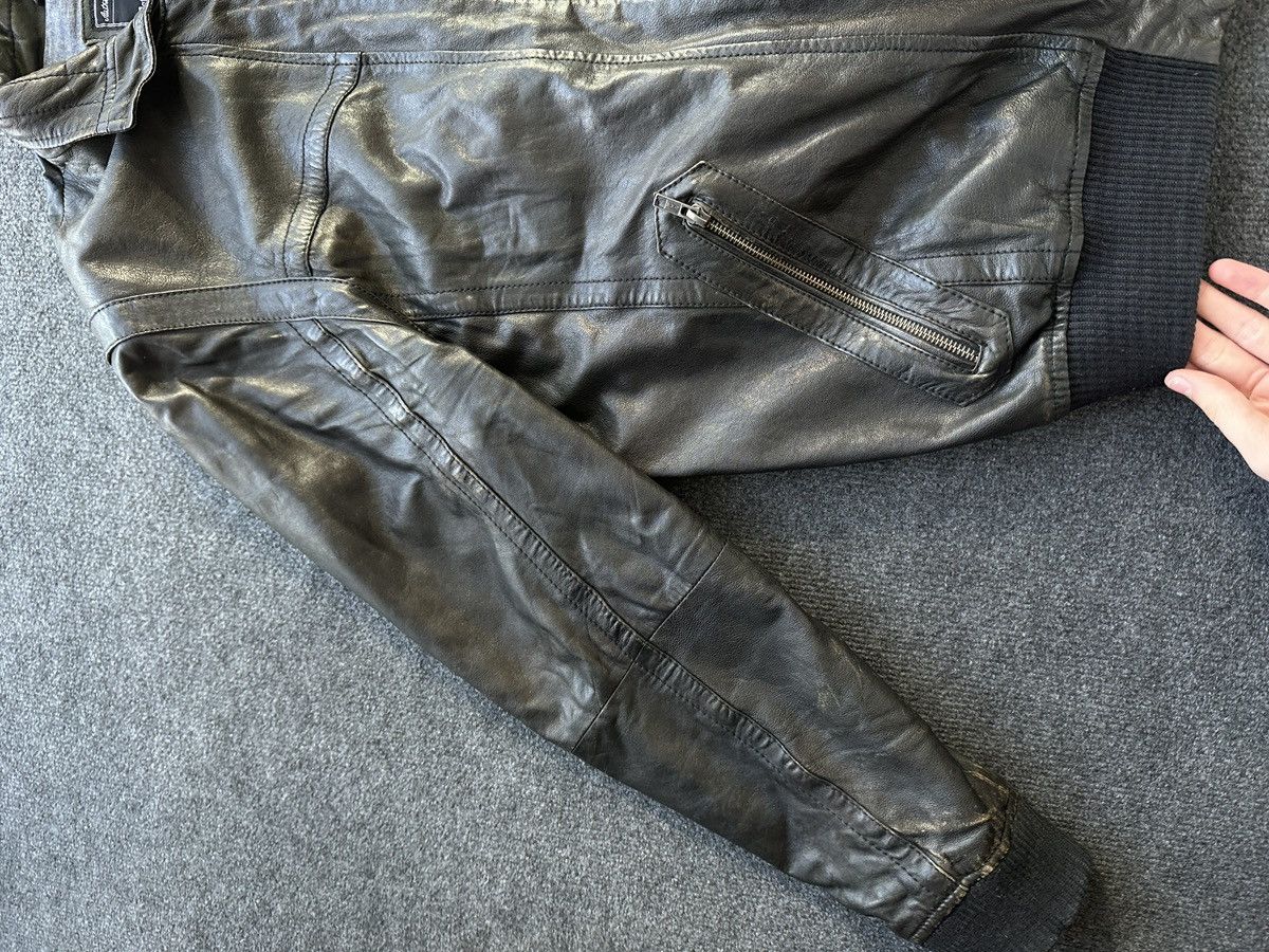 Other 🚨VNTG LEATHER JACKET AVANT GARDE WESTERN BLACK MOTO Size US L / EU 52-54 / 3 - 4 Thumbnail