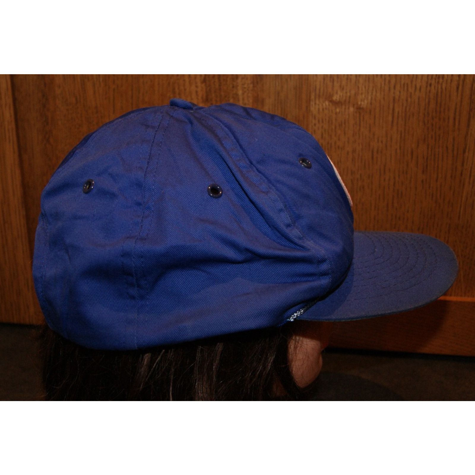 Budweiser VTG 80s Chicago Cubs Budweiser Trucker Snapback Hat Cap Size ONE SIZE - 3 Thumbnail