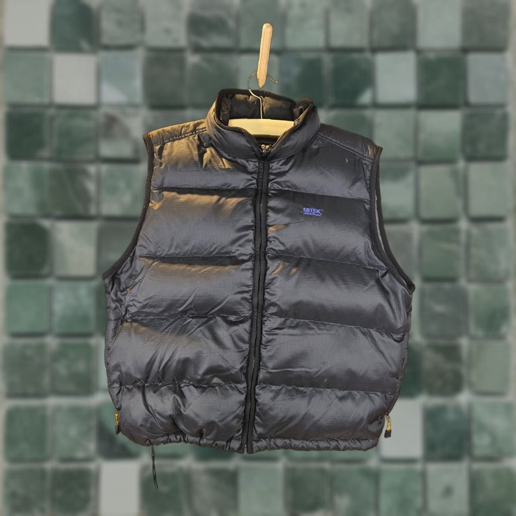 Eddie Bauer VINTAGE Eddie Bauer Ebtek BLACK Down Vest SZ LARGE Vest Men Ebtek Down Vest Black L Mens Size US L / EU 52-54 / 3 - 1 Thumbnail